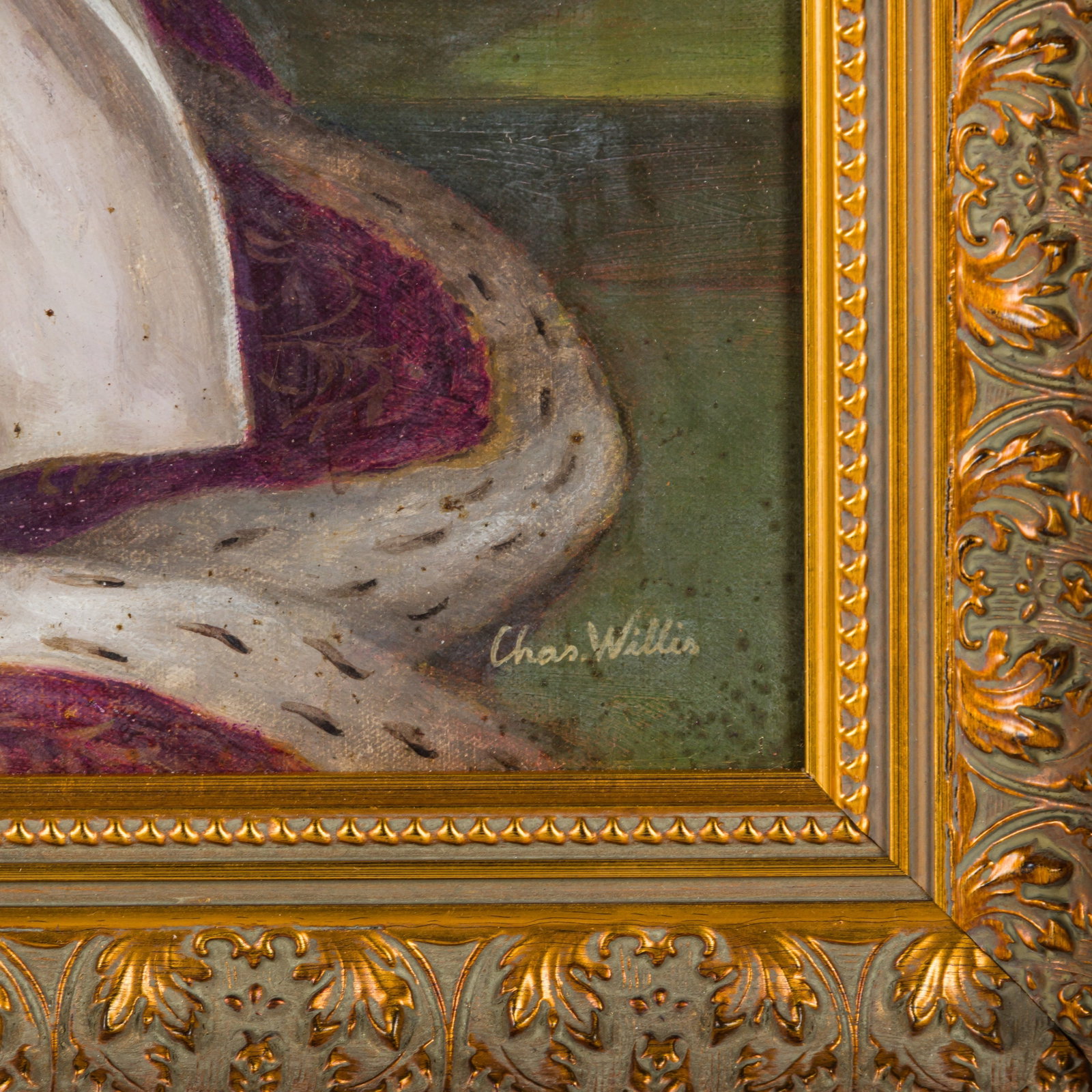 § Willis (Charles) Portrait of Queen Elizabeth II in Coronation robe - 3