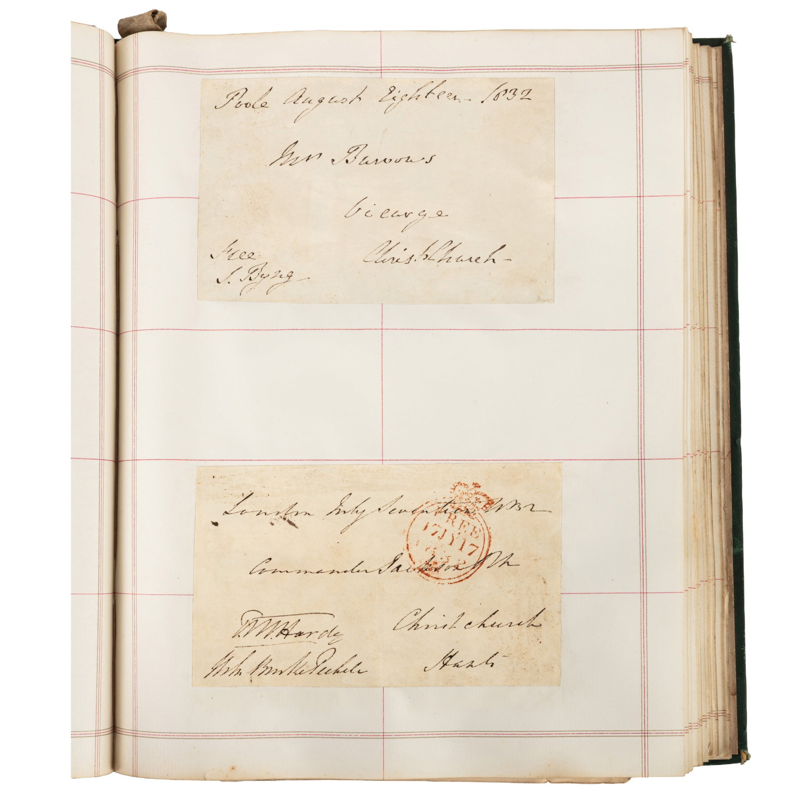 Autograph Album.- Incl. Charles Dickens 19th century - 2