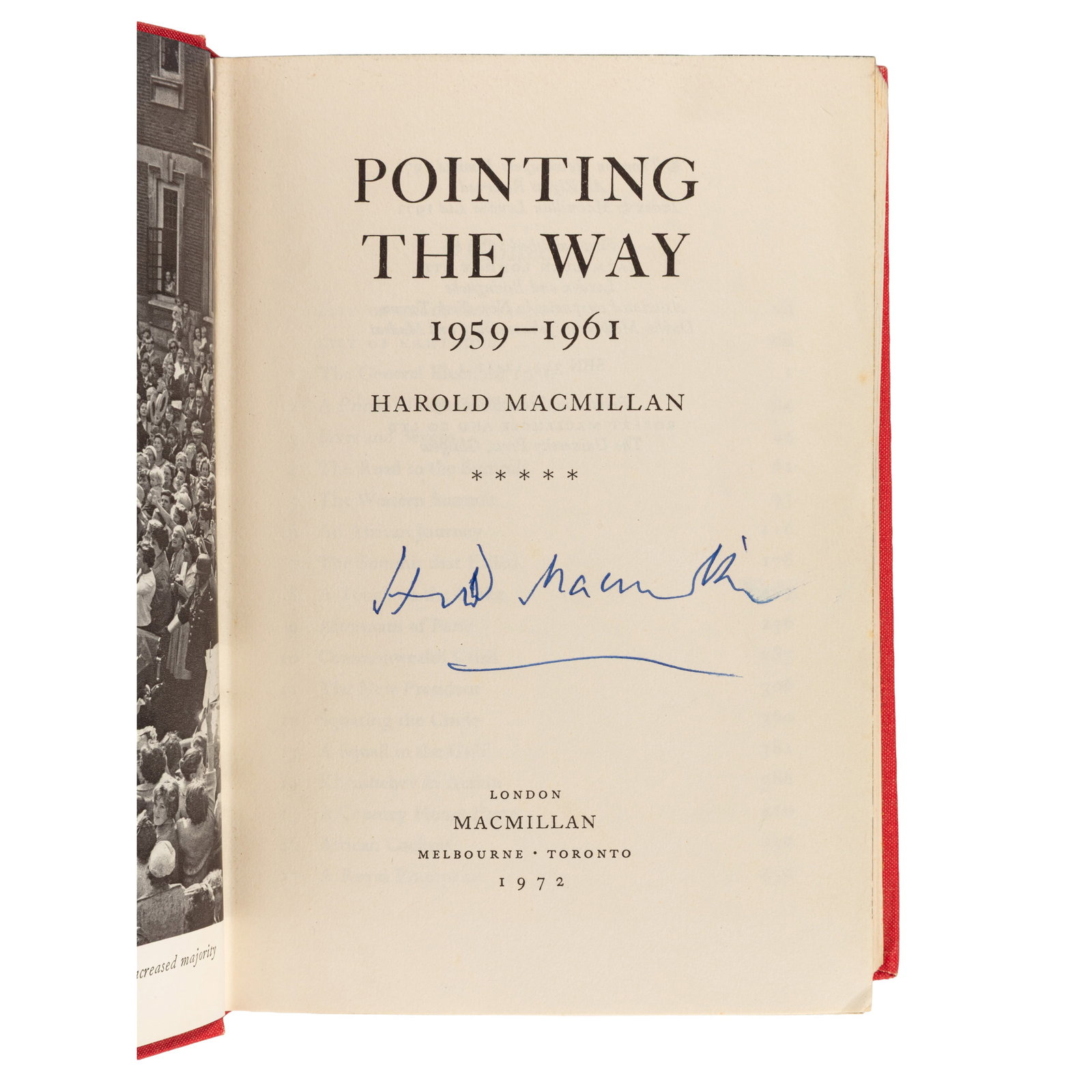 Wilson (Harold) The Governance of Britain, signed - 3