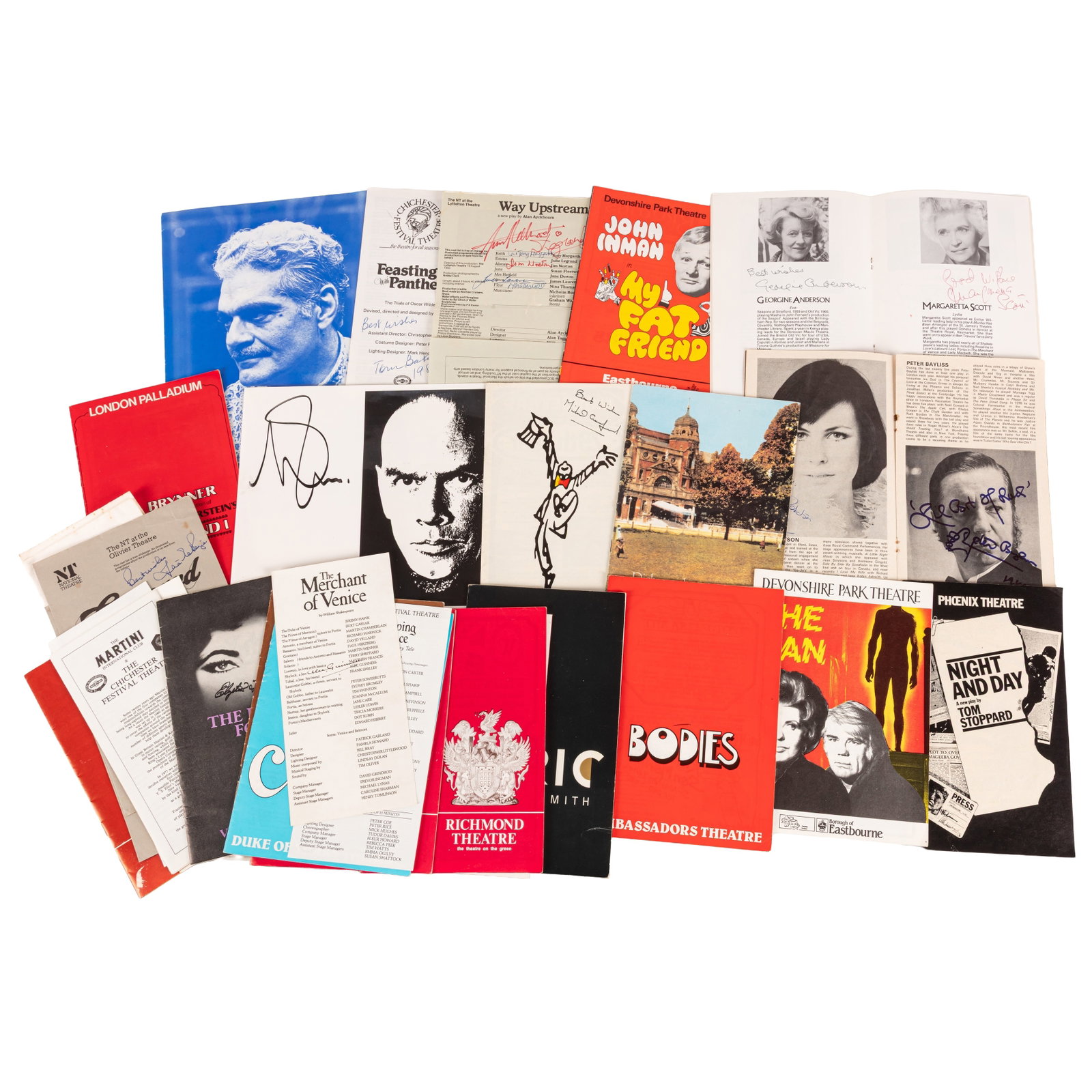 Autograph Collection.- Stage Actors Signed Theatre Programmes (1 of 1)