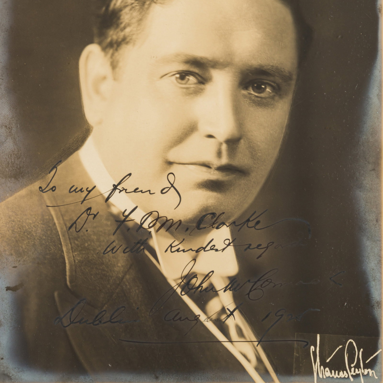 McCormack (John) Signed photograph - 3