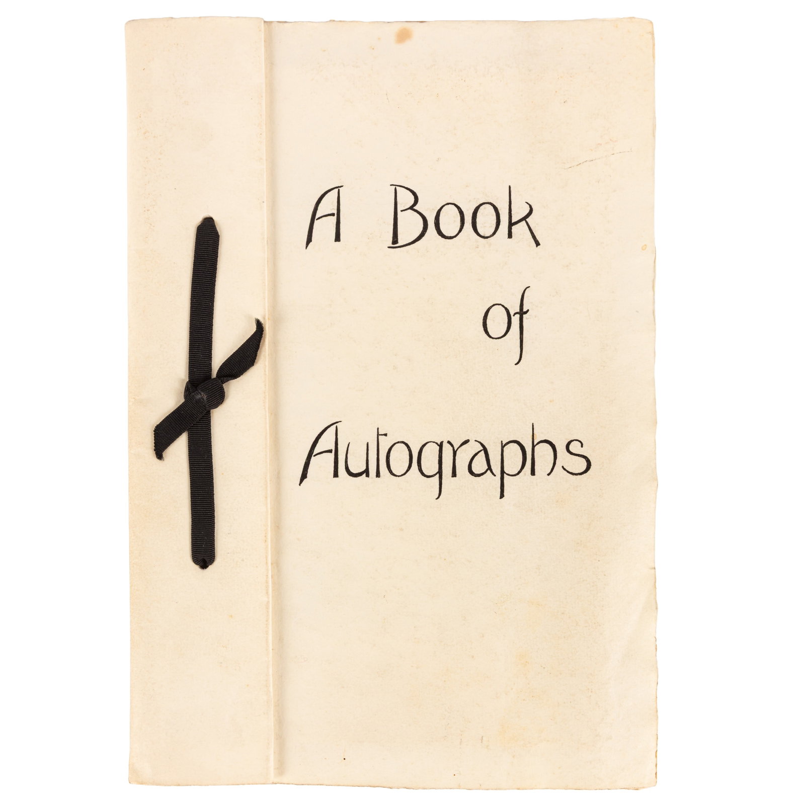 Autograph Album.- Incl. Bertrand Russell c. 1940s - 2