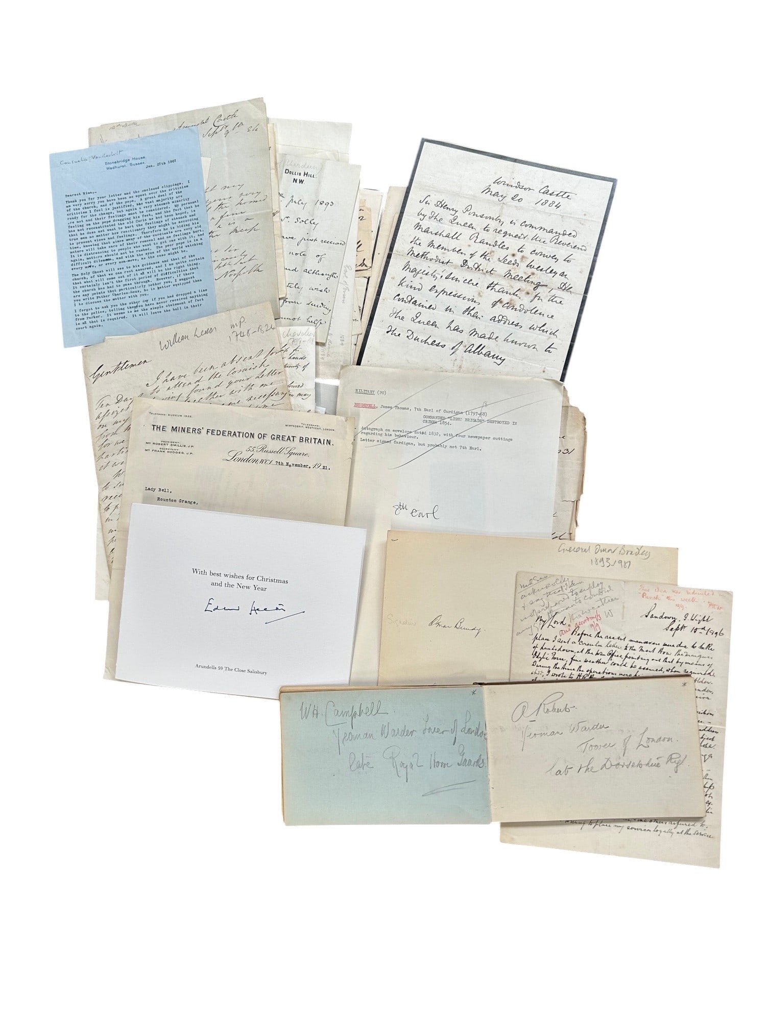 Autograph Collection.- Royalty & Aristocracy, Politics & Diplomacy, Military & Naval 19th-20th centu (1 of 1)