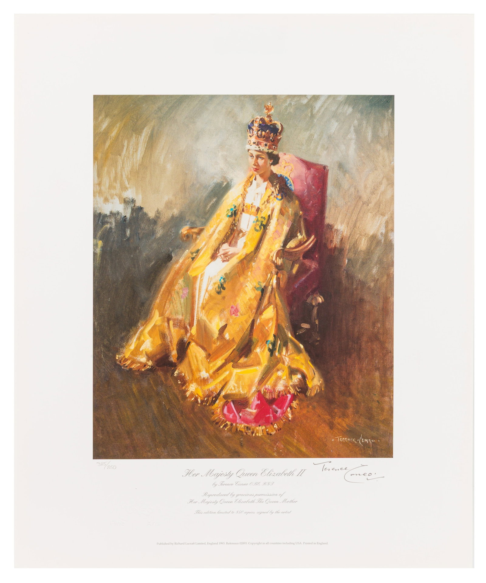 Cuneo (Terence), After Coronation of Queen Elizabeth II - 2