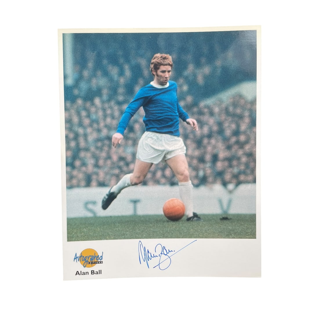 Photograph Collection.- Football Interest Signed photographs - 3