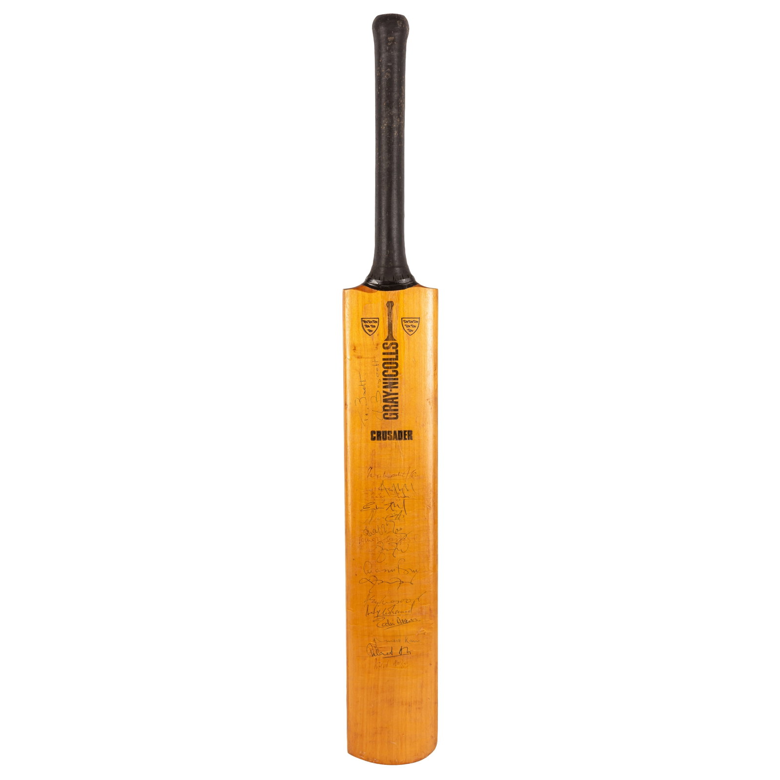 Cricket Interest.- Signed Bat c. 1970s - 2