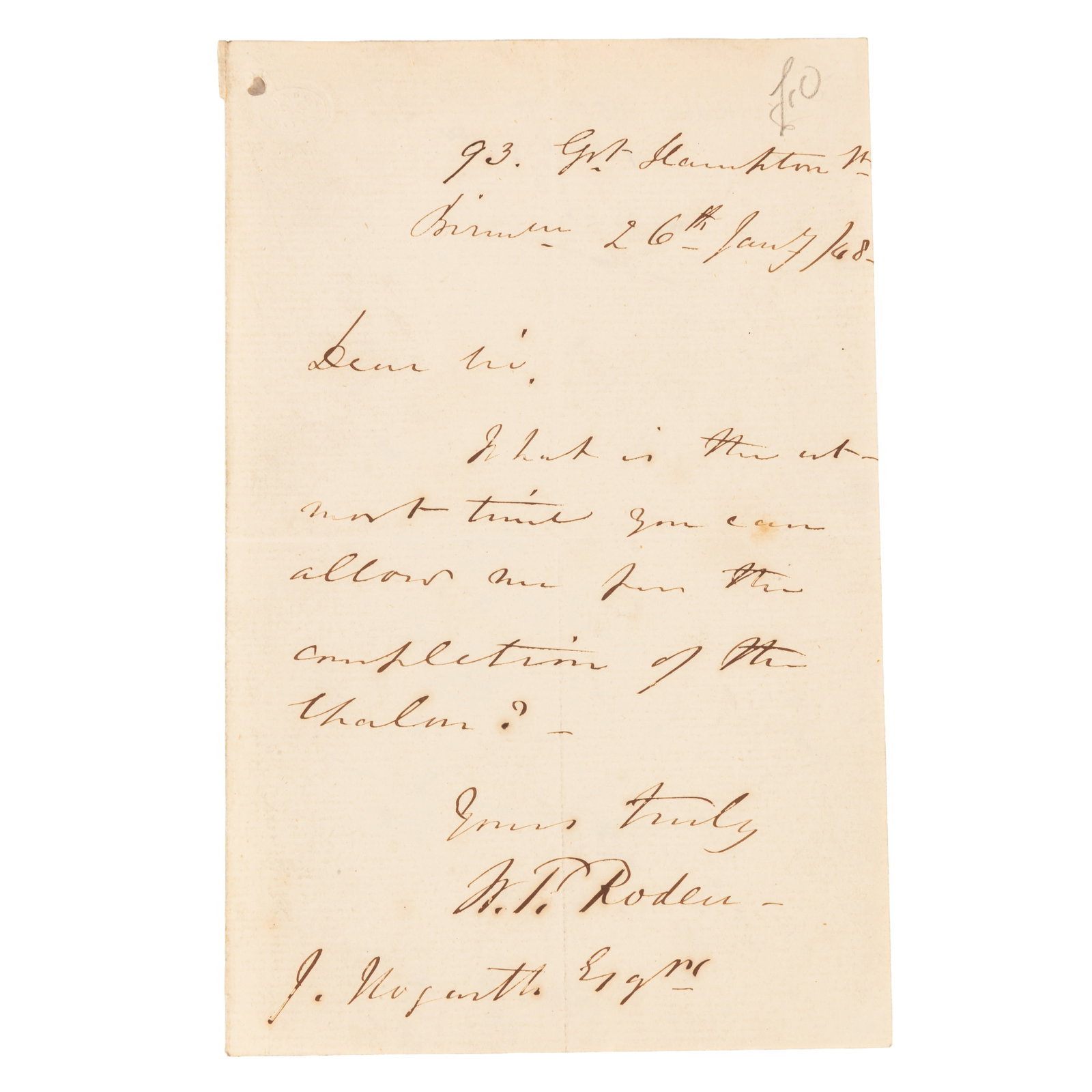 Autograph Collection.- Artists & Illustrators Signed cards, letters and photographs - 4