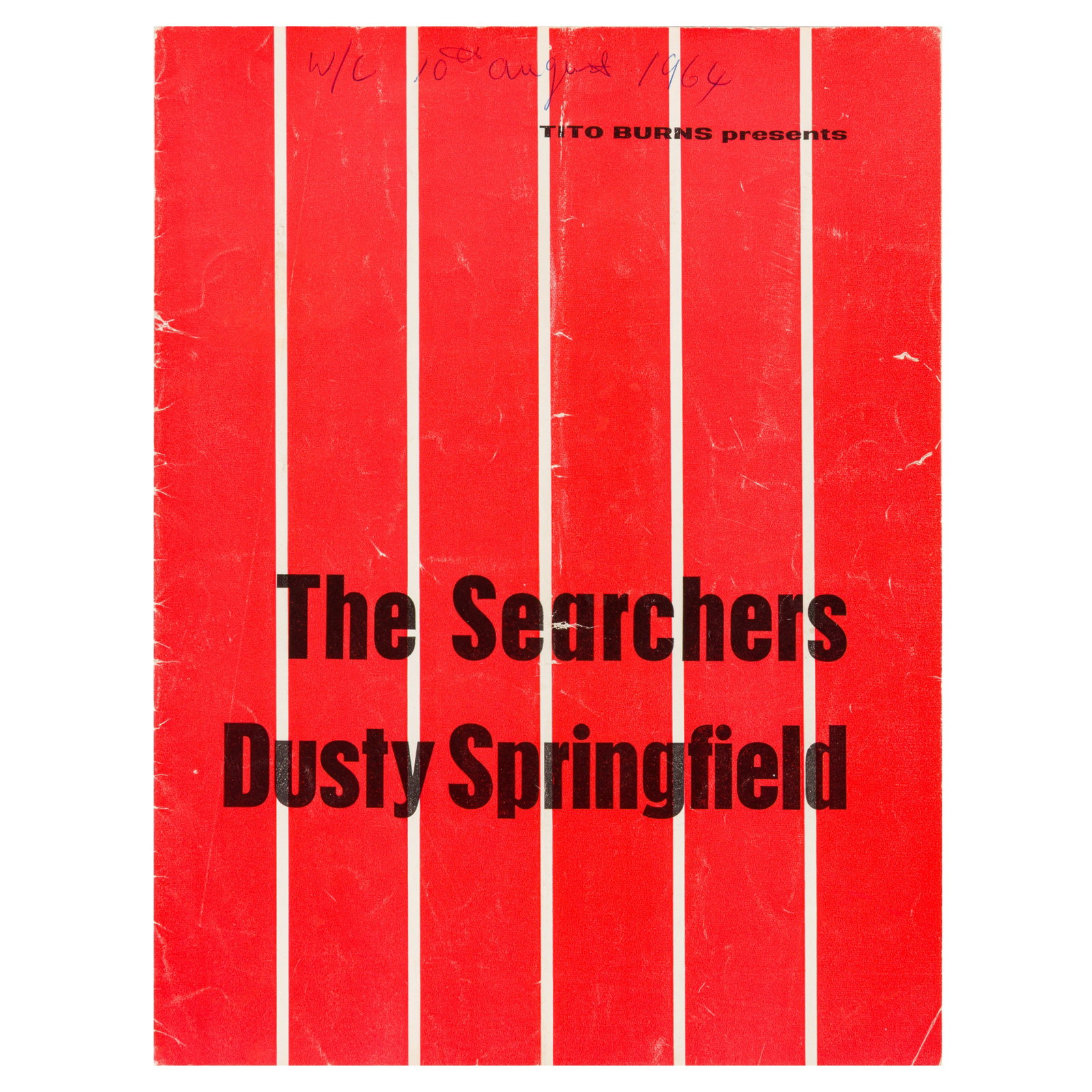 Springfield (Dusty) & Others Signed programme - 3