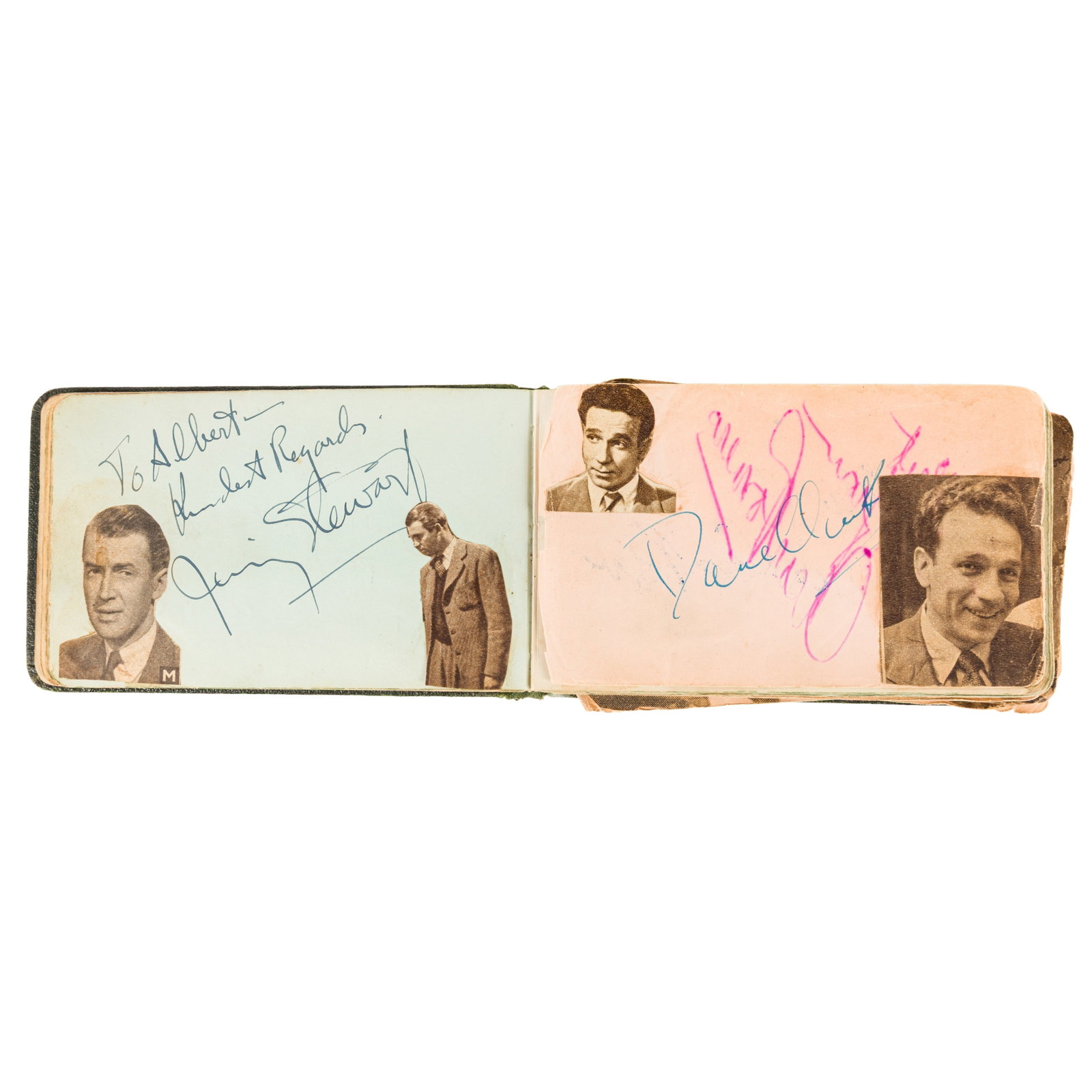 Autograph Album.- Incl. Frank Sinatra c. 1950s - 2