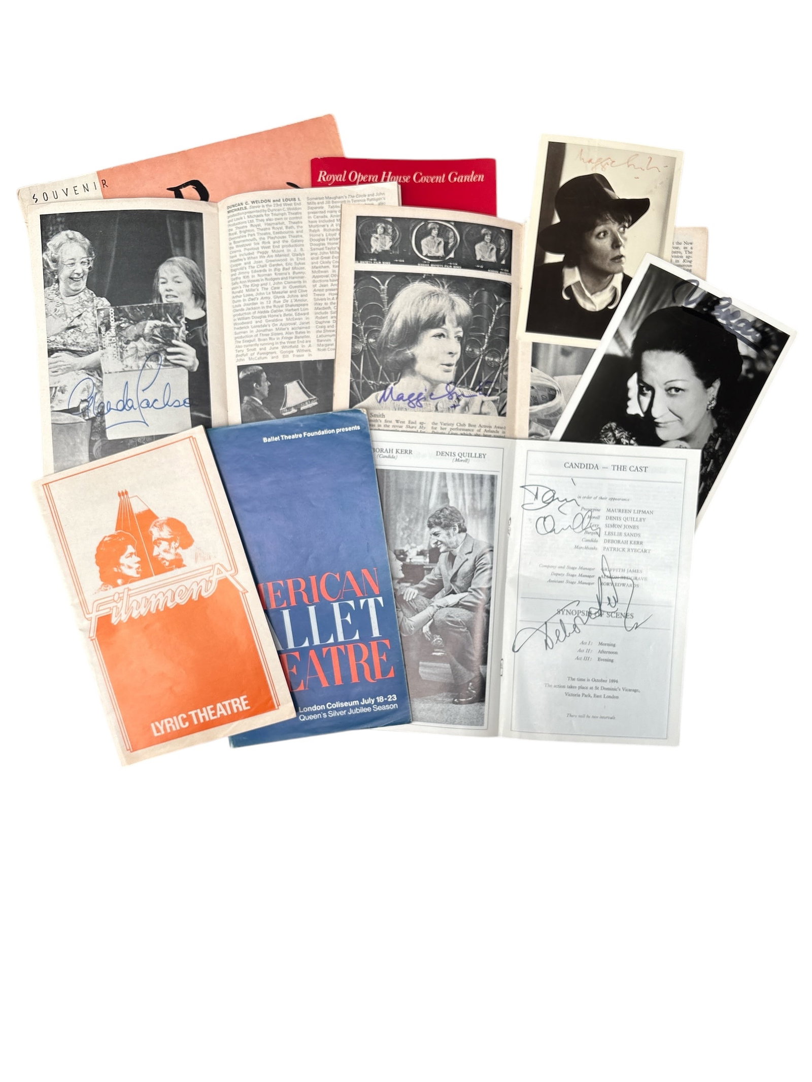 Autograph Collection.- Theatre, Opera and Ballet Interest Signed porgrammes (1 of 1)