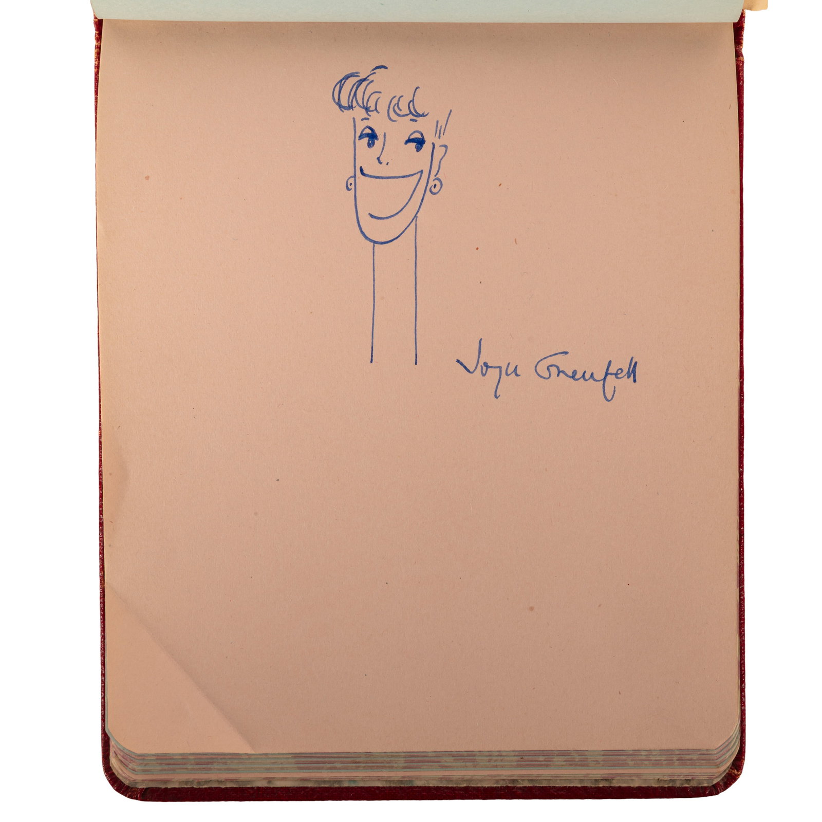 Autograph Album.- Vintage Actors & Entertainers c. 1930s-1940s - 2