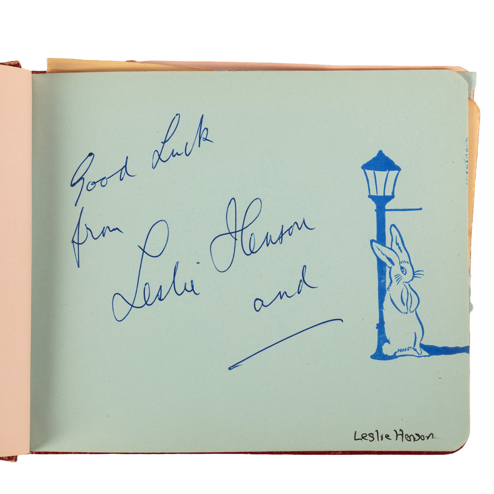 Autograph Album.- Vintage Actors & Entertainers c. 1930s-1940s - 3