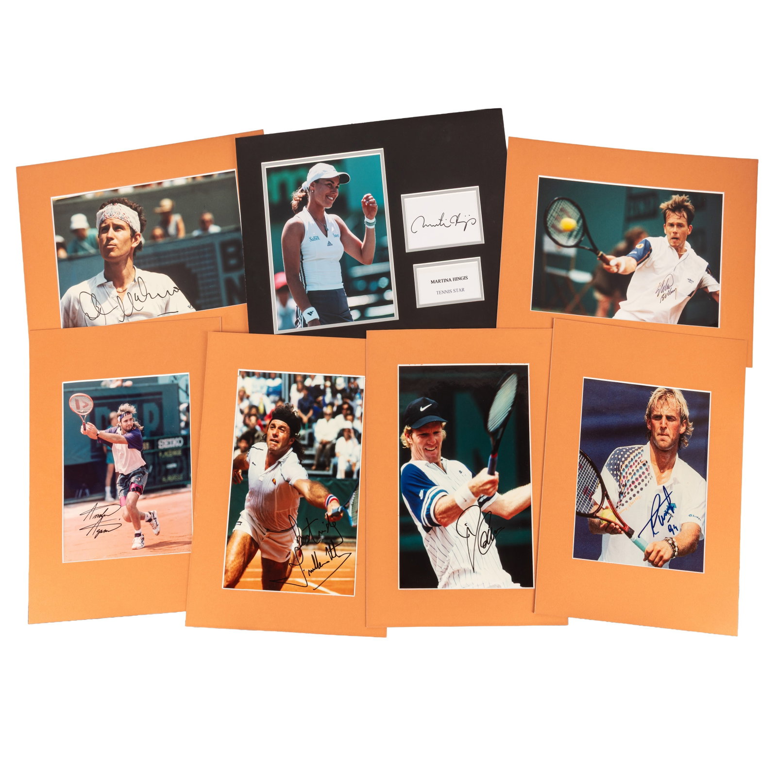 Autograph Collection.- Tennis Interest Signed photographs (1 of 2)