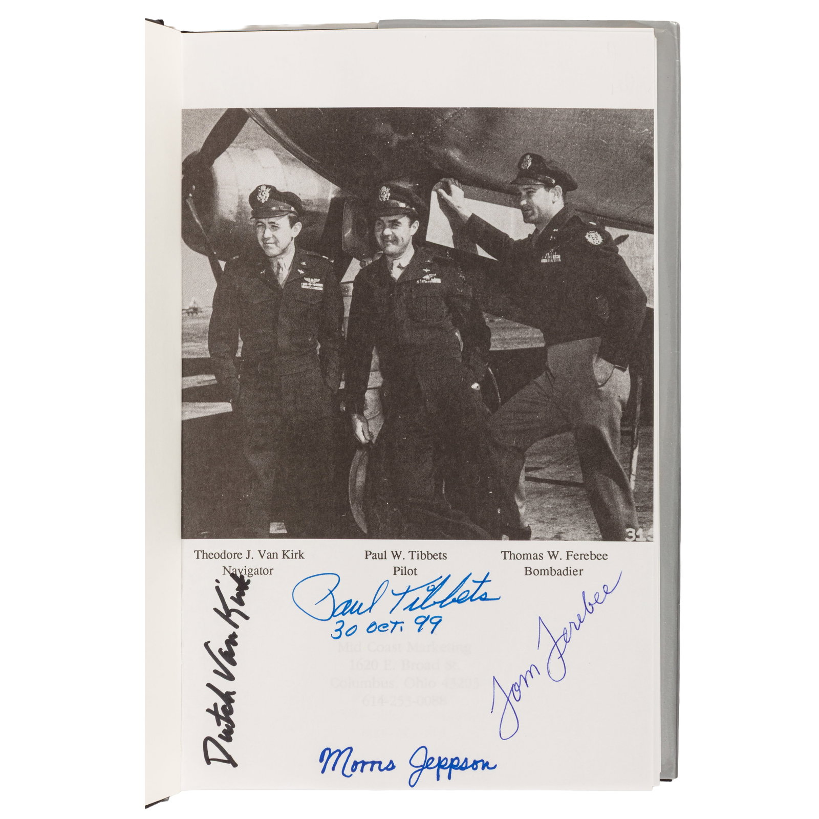 Enola Gay.- Paul Tibbets & Others The Return of the Enola Gay, signed copy - 2
