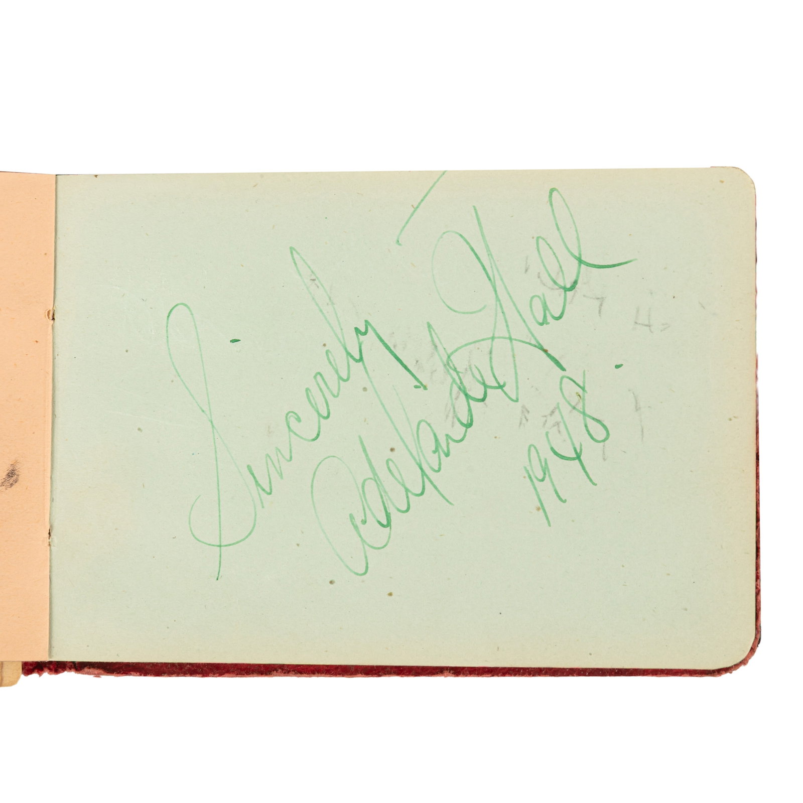 Autograph Album.- Incl. Laurel & Hardy c. 1940s-1950s - 3