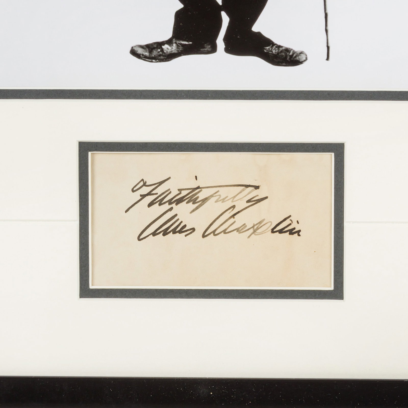 Chaplin (Charlie) Ink signature - 2