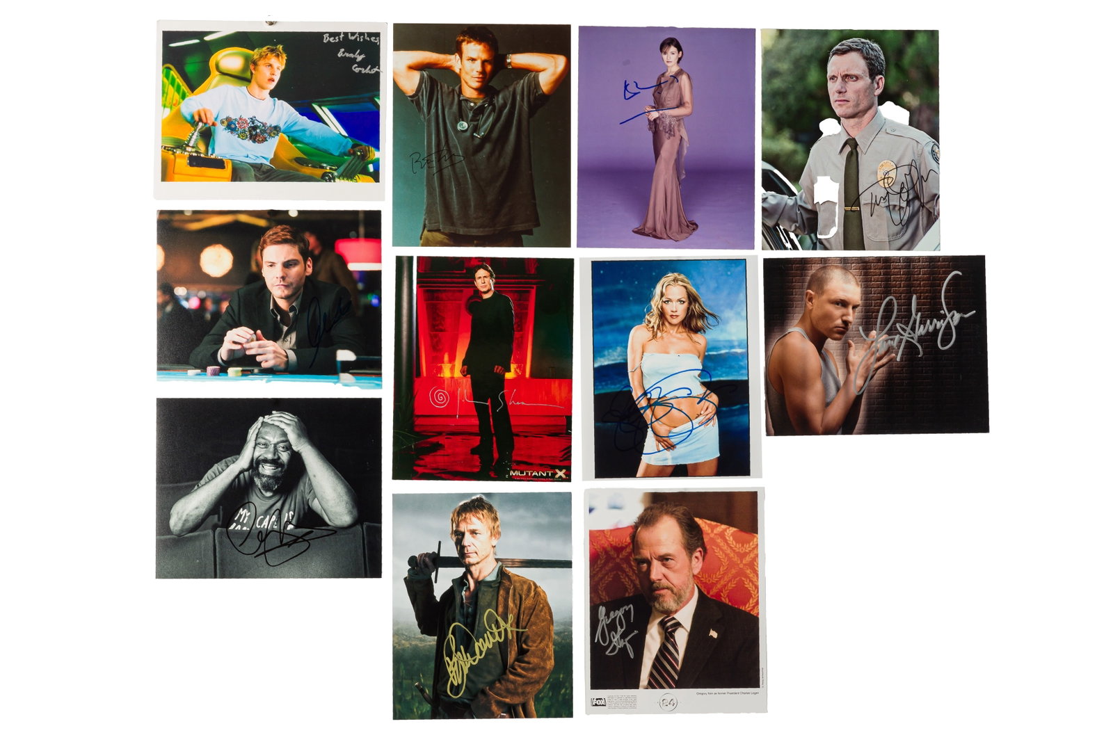 Photograph Collection.- International Actors Signed photographs - 2