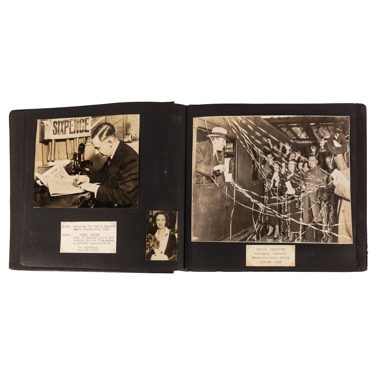Photograph Album.- Metropole Cinema, Victoria, London c. 1930s - 2
