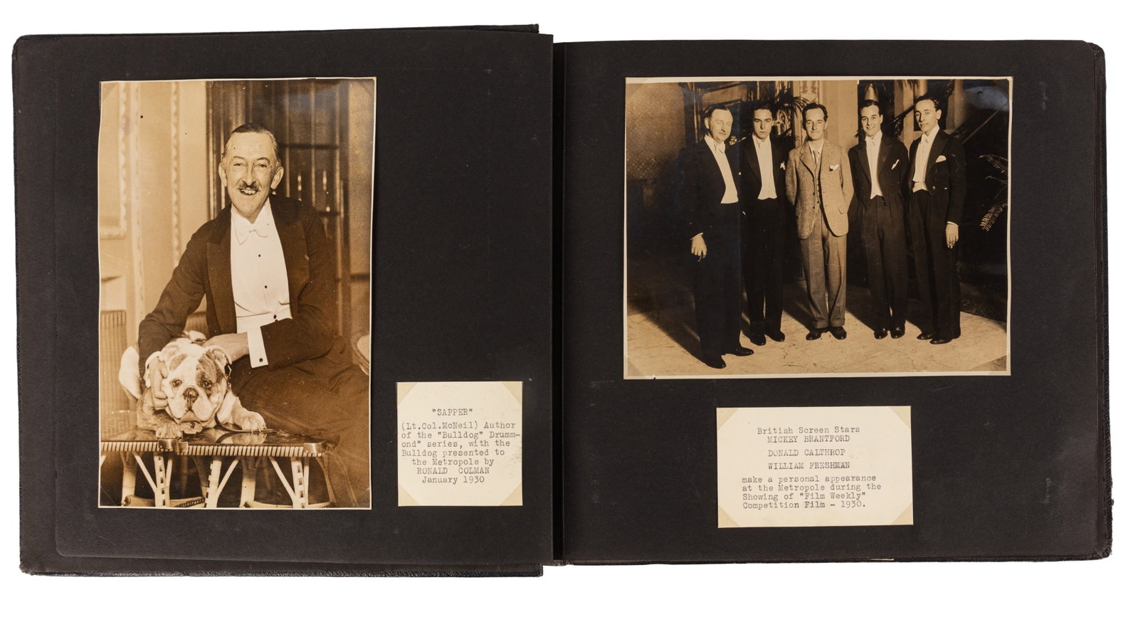 Photograph Album.- Metropole Cinema, Victoria, London c. 1930s - 4