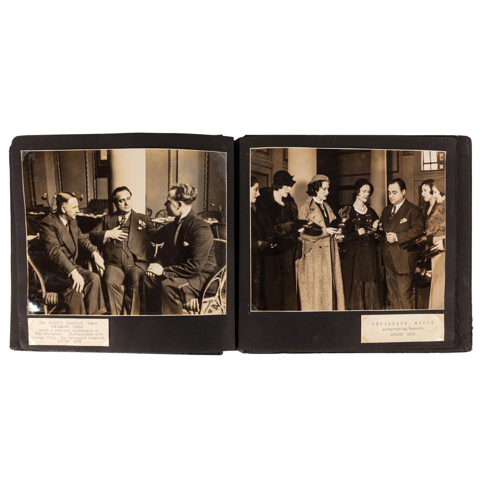 Photograph Album.- Metropole Cinema, Victoria, London c. 1930s - 5