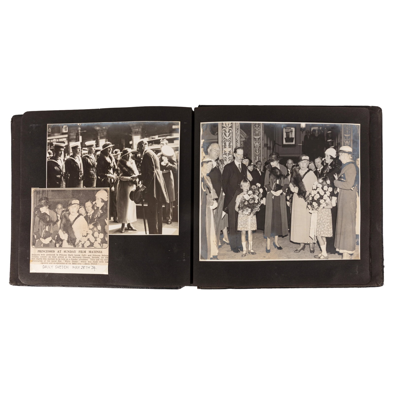 Photograph Album.- Metropole Cinema, Victoria, London c. 1930s - 6