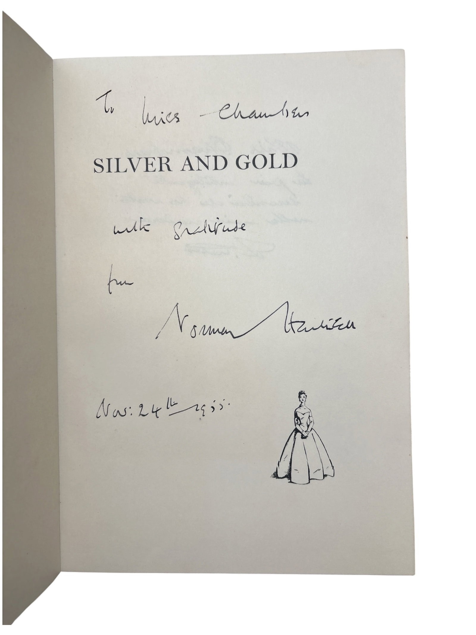 Hartnell (Norman) Silver and Gold, signed copy - 2