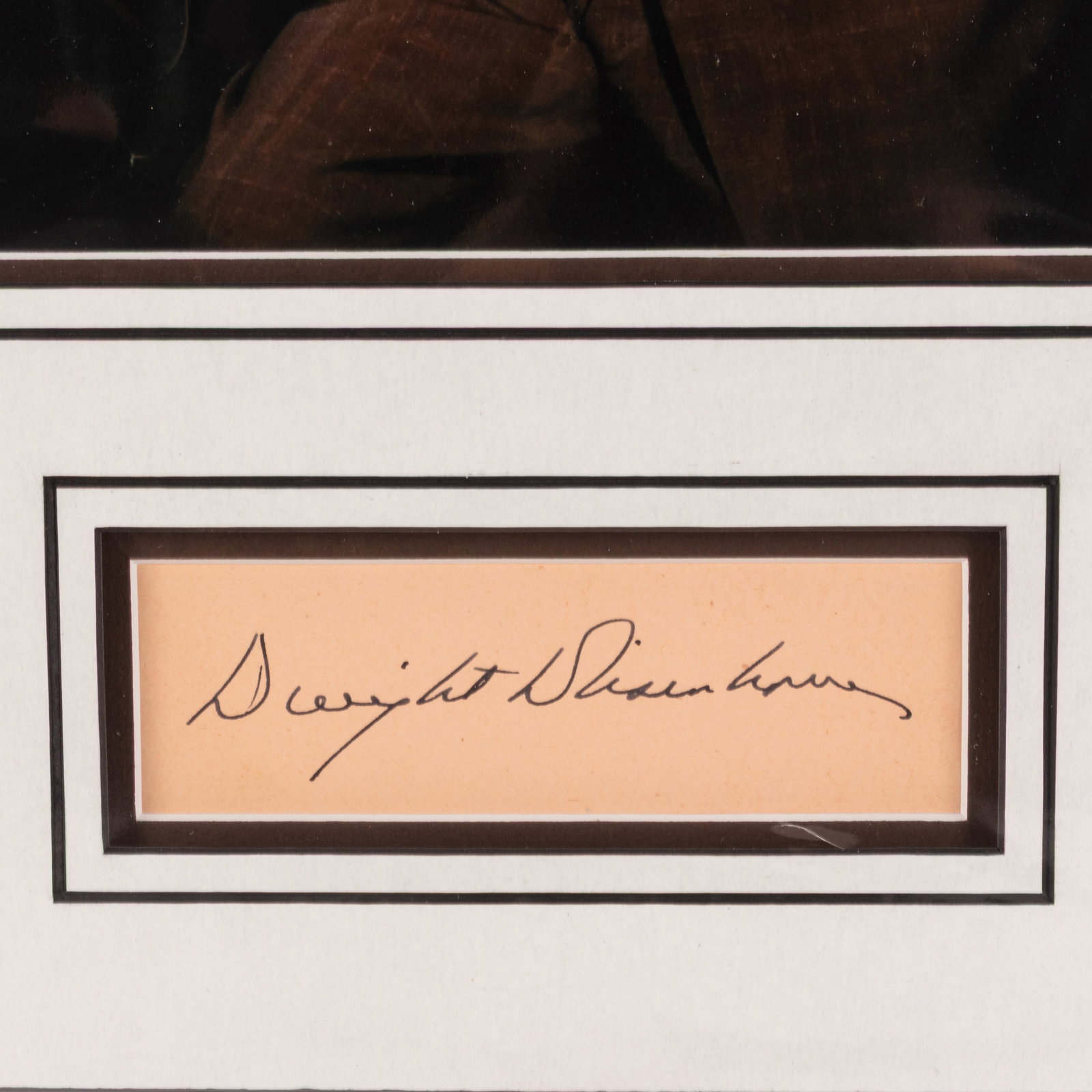 Eisenhower (Dwight) Ink signature - 2