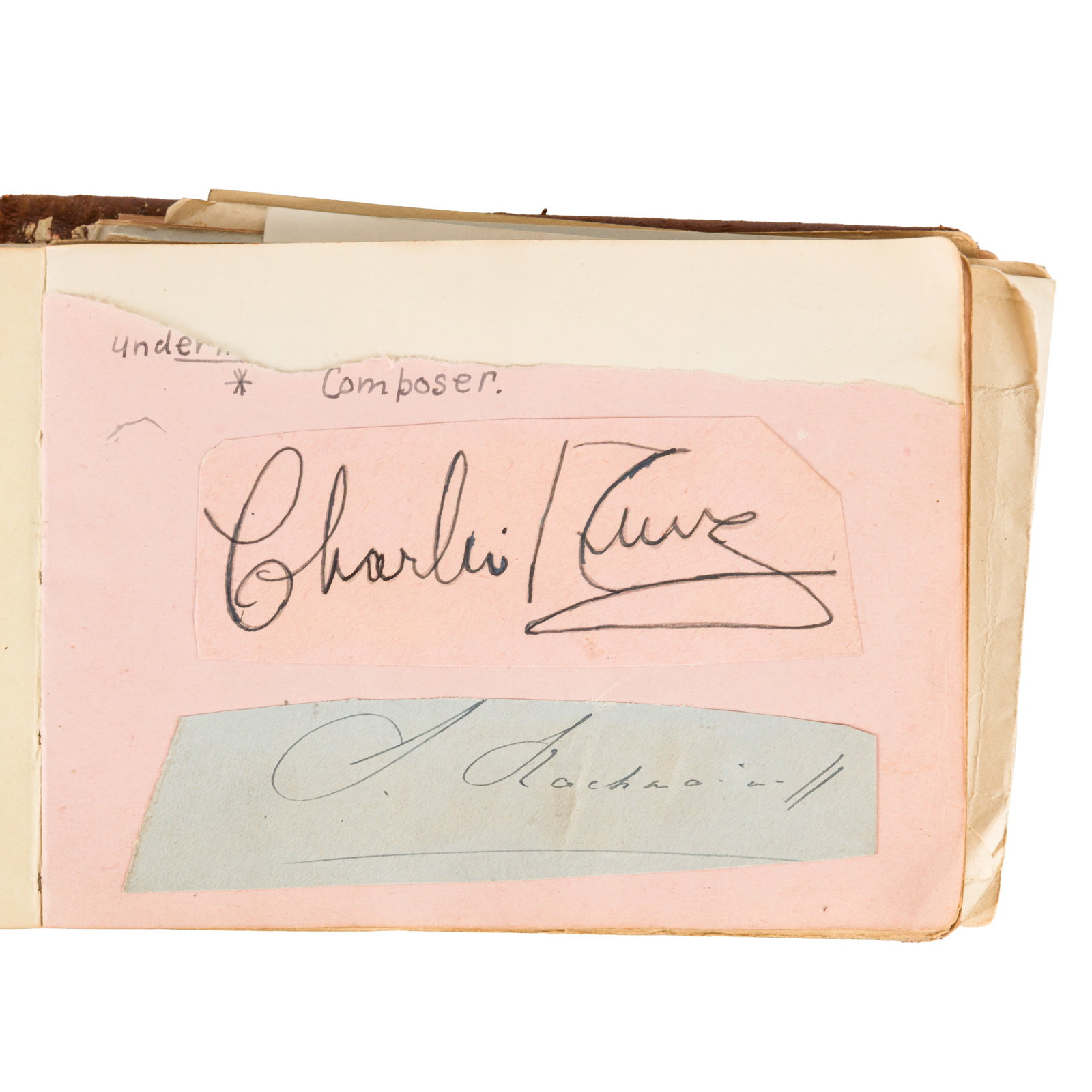 Autograph Collection.- Vintage Movie Stars c. 1940s - 2