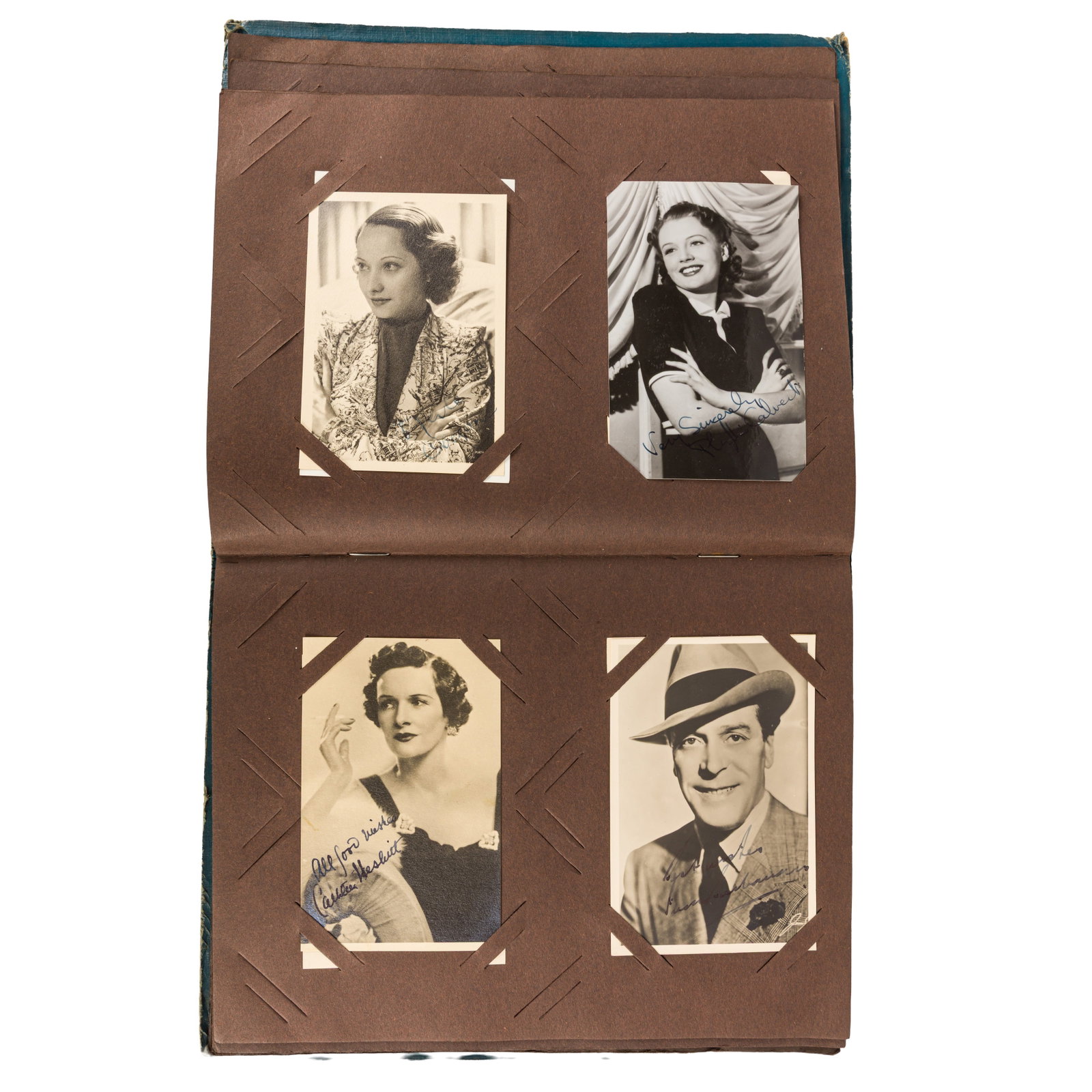Autograph Collection.- Vintage Movie Stars c. 1940s - 3