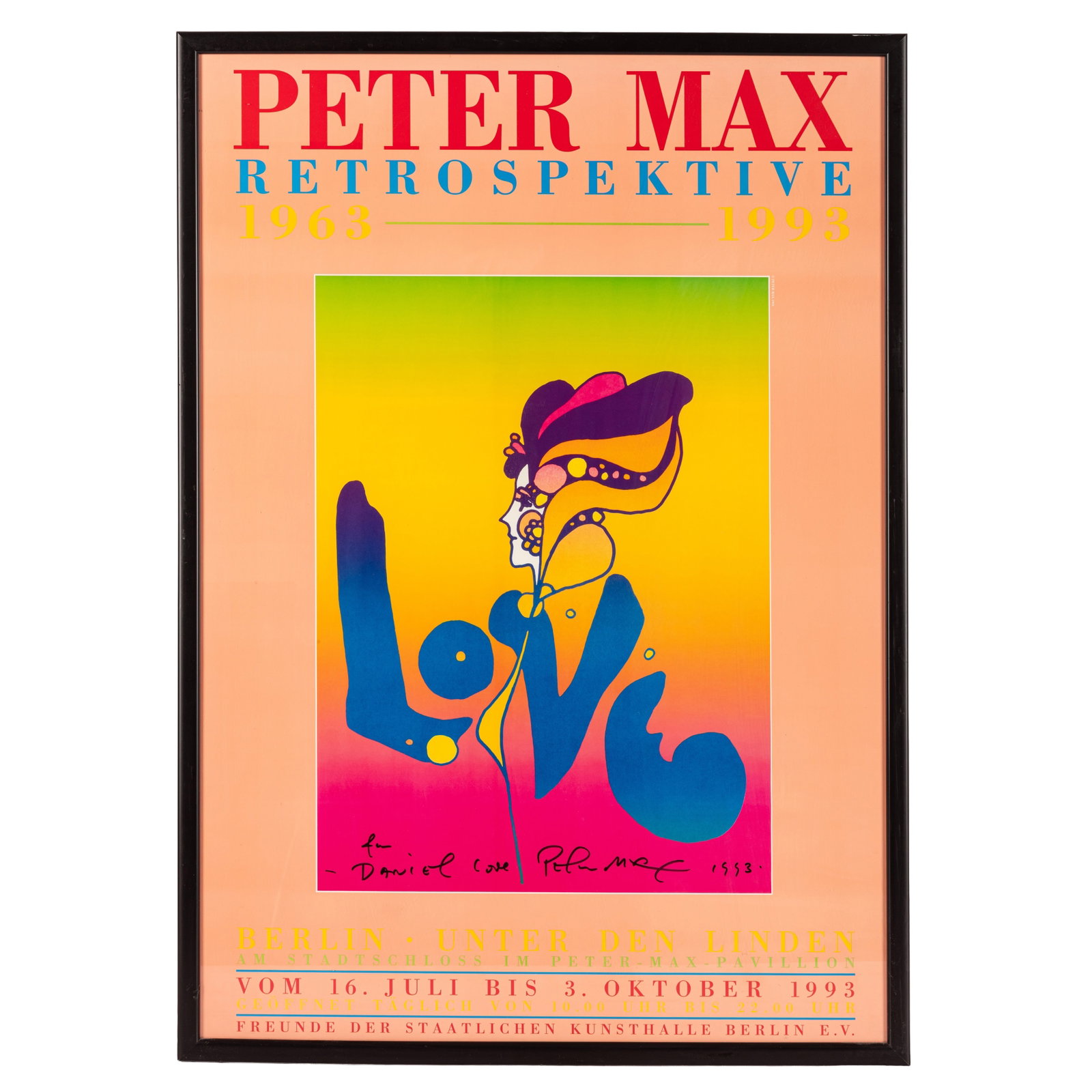 Max (Peter) Signed poster (1 of 2)