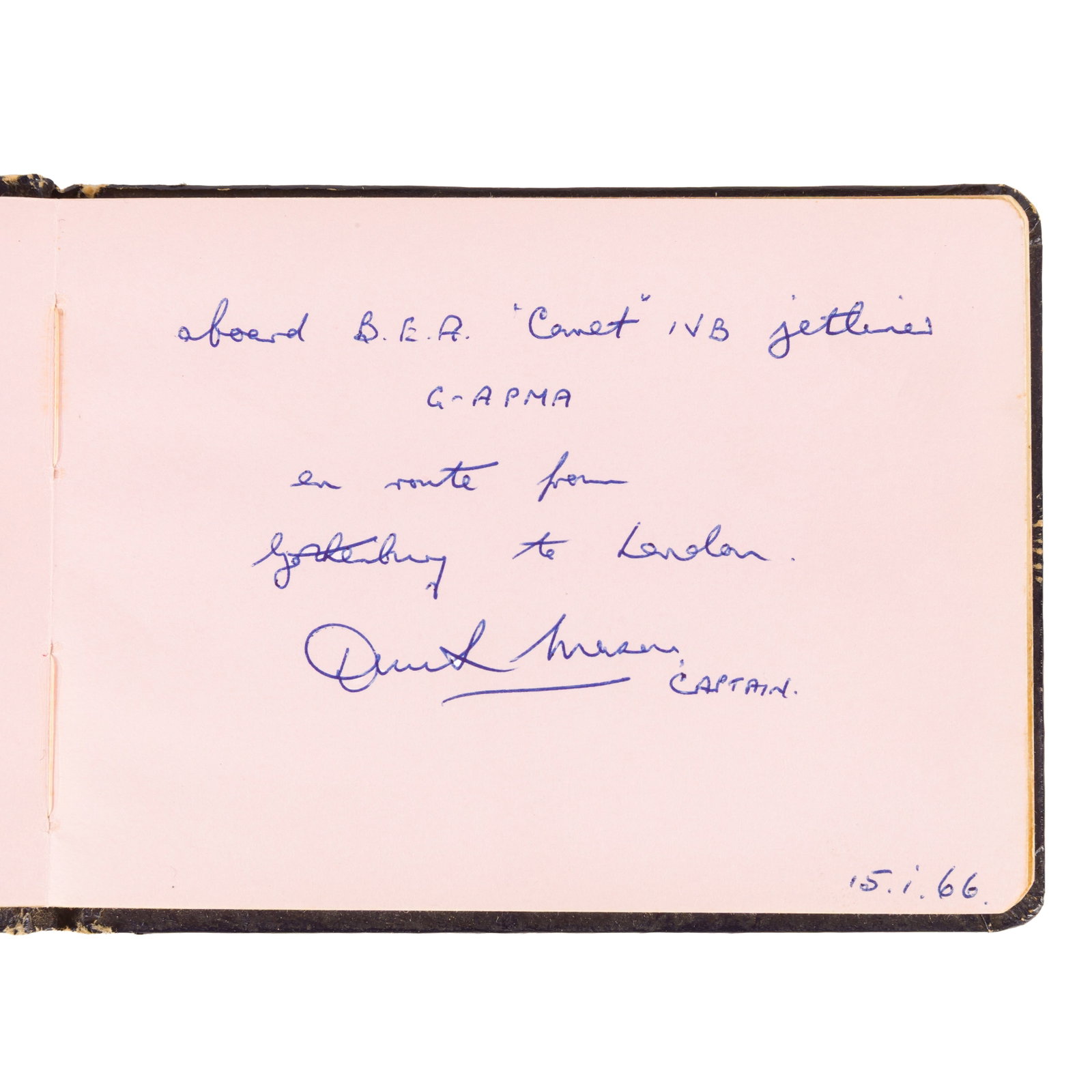 Autograph Album.- Incl. Bobby Moore c. 1960s - 4