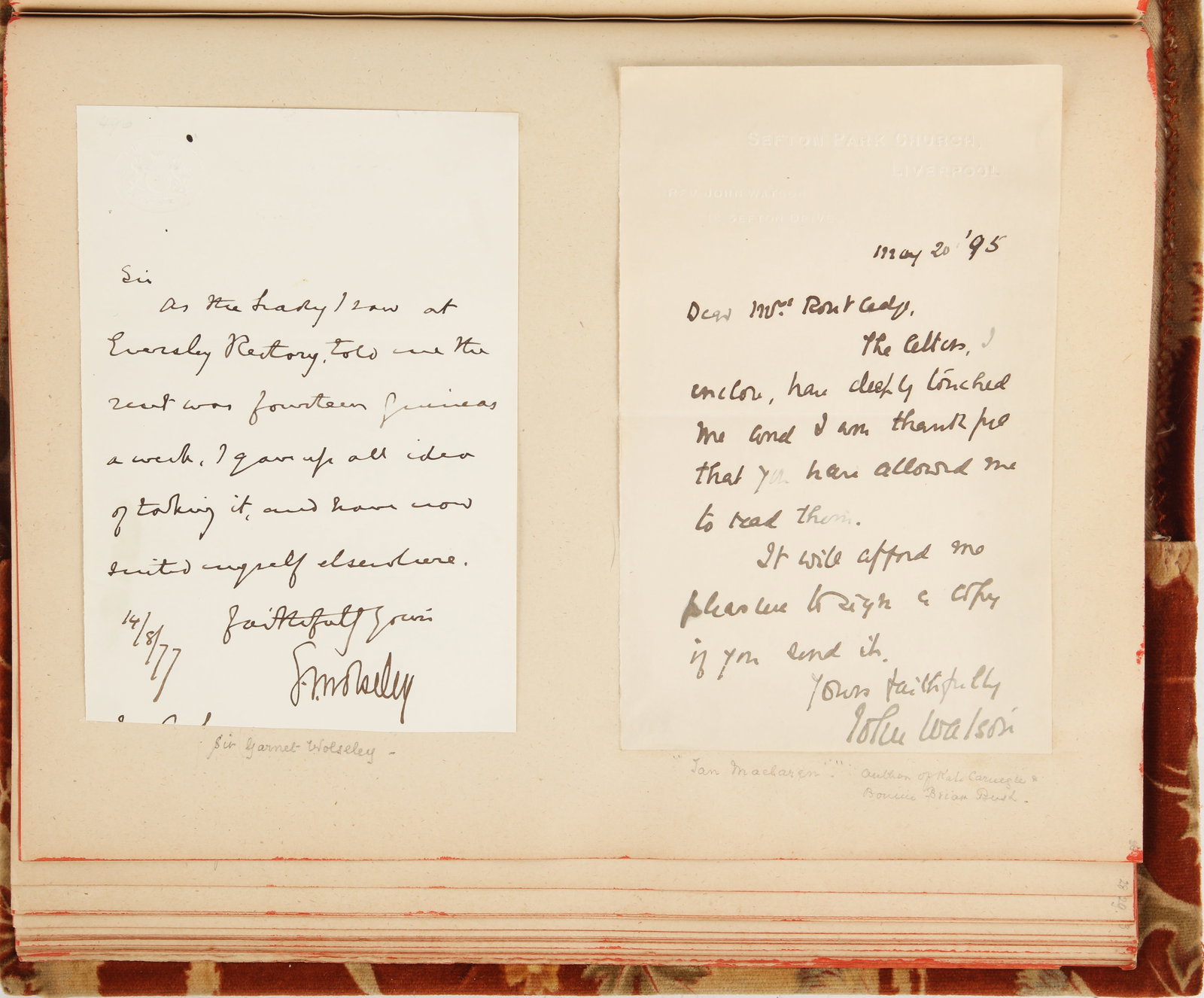 Autograph Albums.- Miscellaneous 19th-20th century - 2
