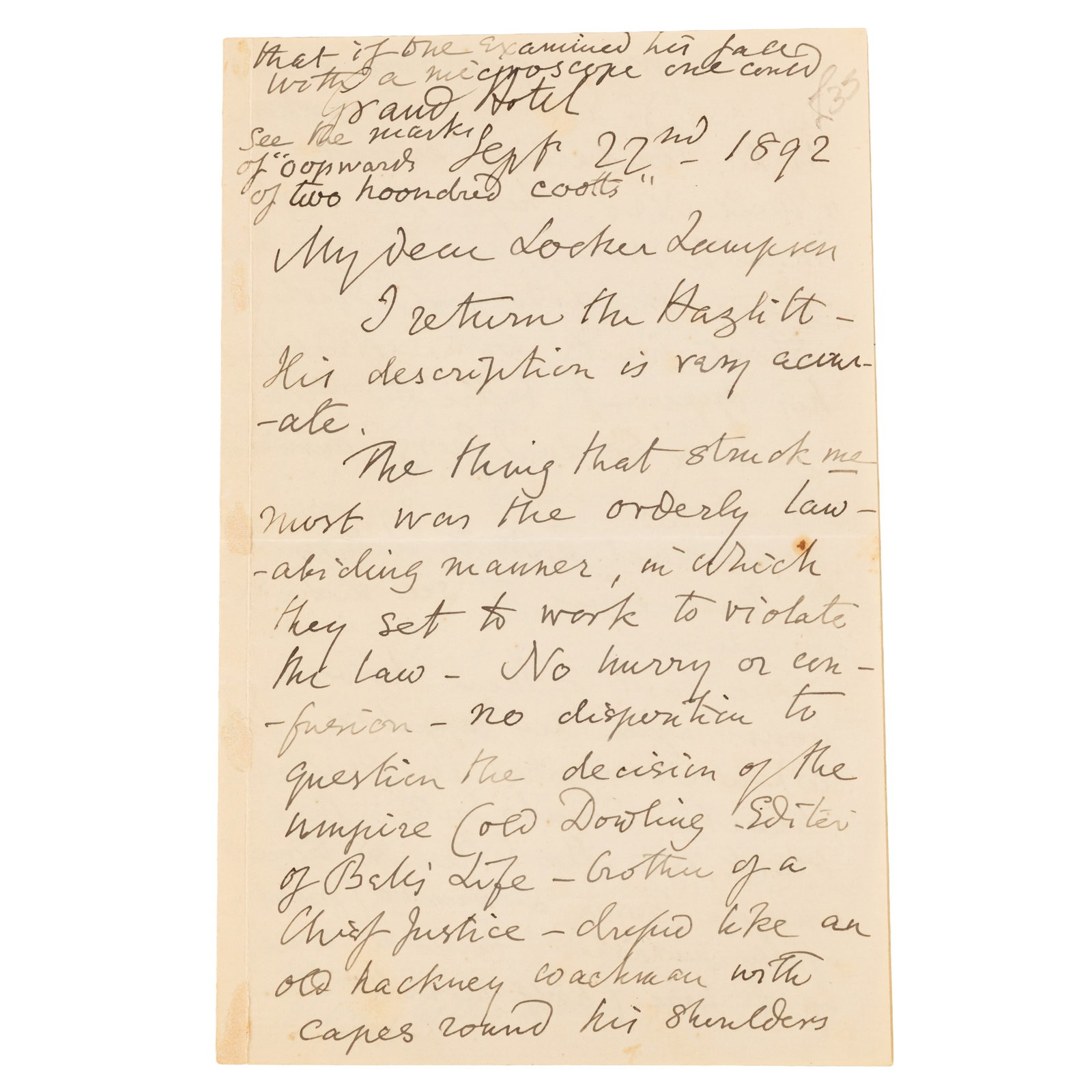 Autograph Collection.- Miscellaneous Signed letters and photographs - 3