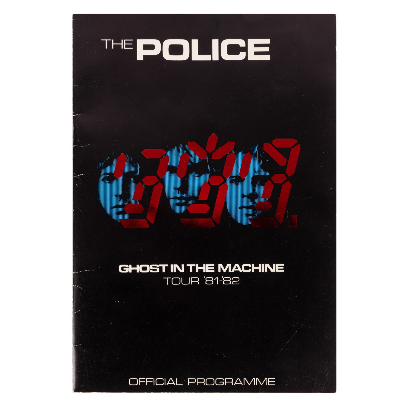 The Police Signed programme and ephemera (1 of 3)