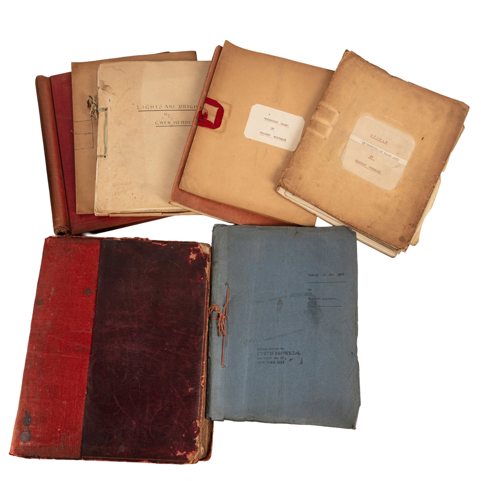 Woodgate (Herbert) Archive related to the British playwright - 2
