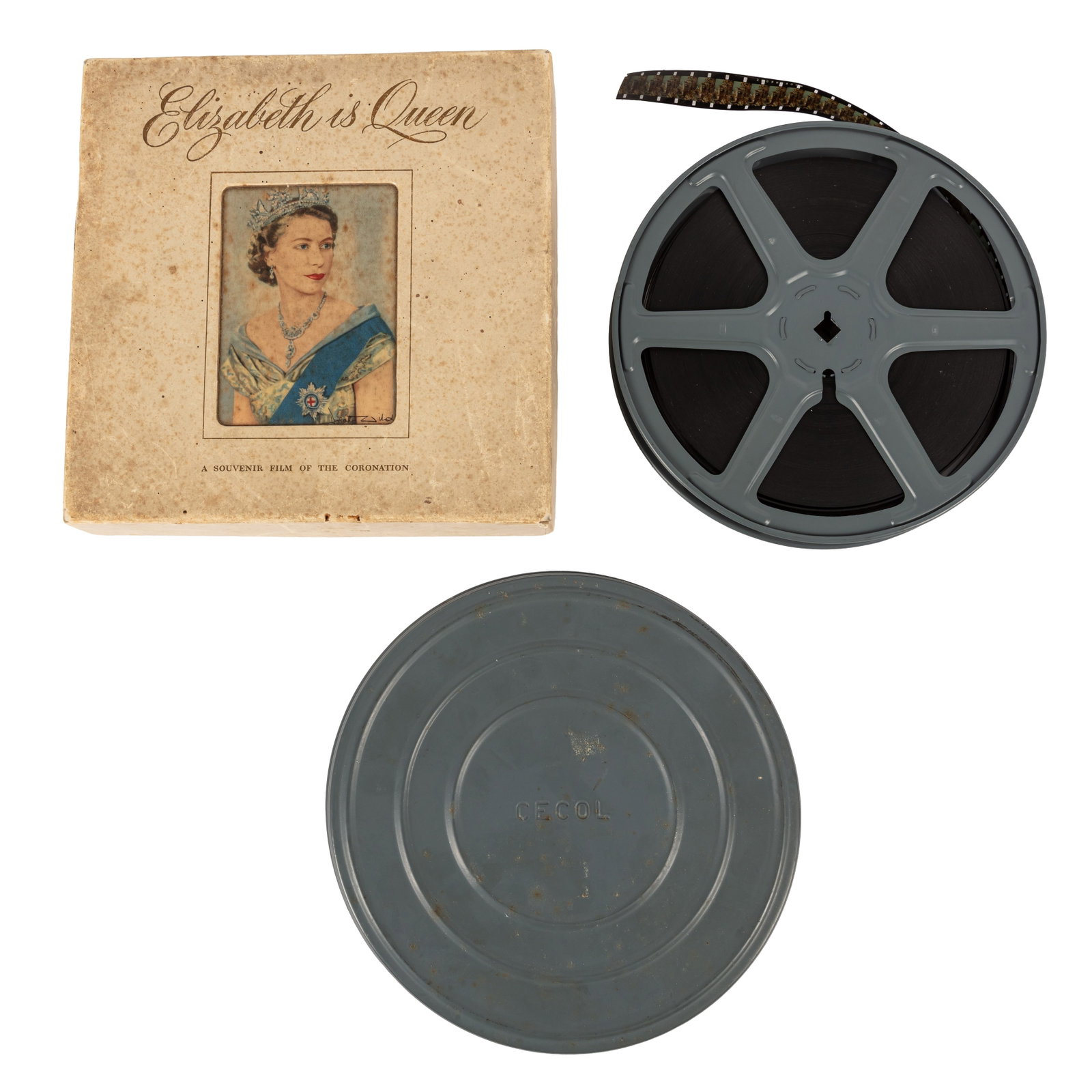 [Elizabeth II, Queen of the United Kingdom].- Elizabeth is Queen, 16mm coronation film (1 of 2)
