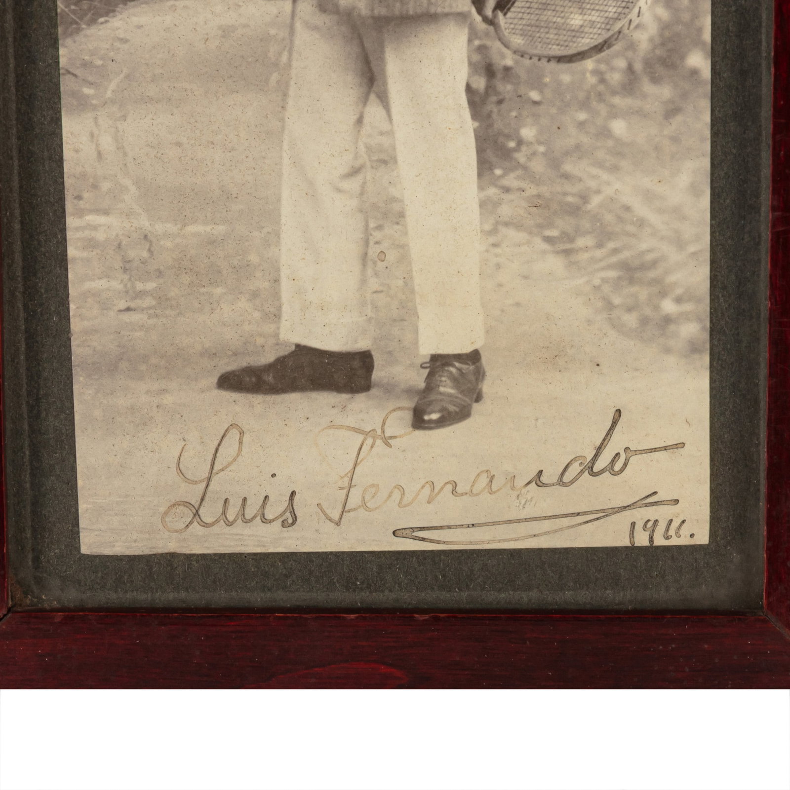 Orleans y Borbón (Luis Fernando, de) Signed photograph - 2