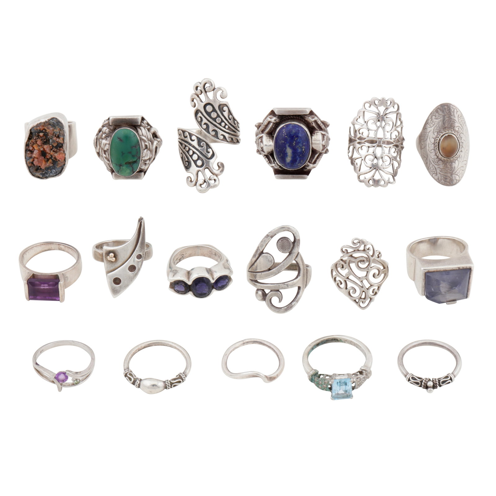 Seventeen rings (1 of 2)