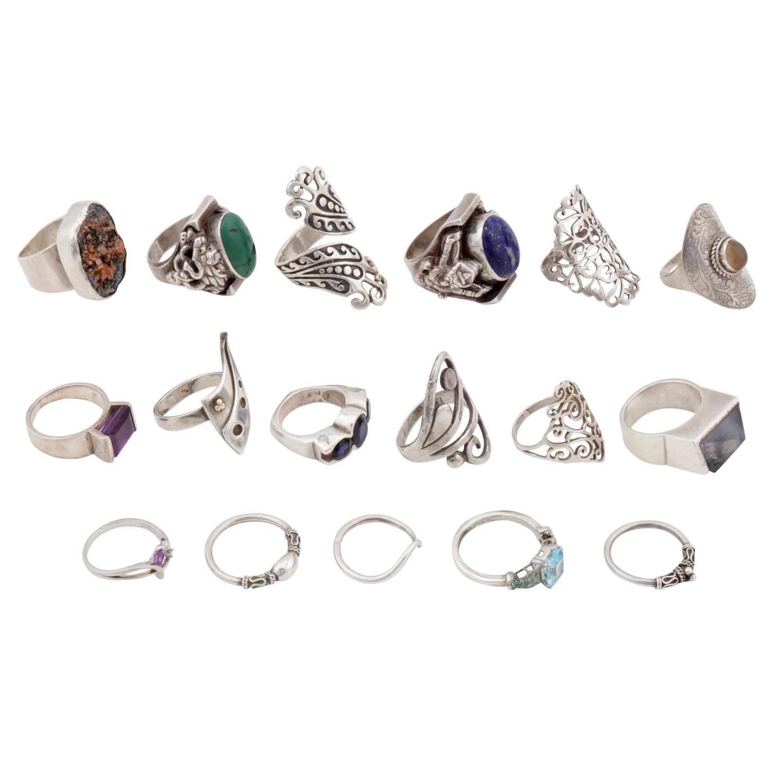 Seventeen rings - 2