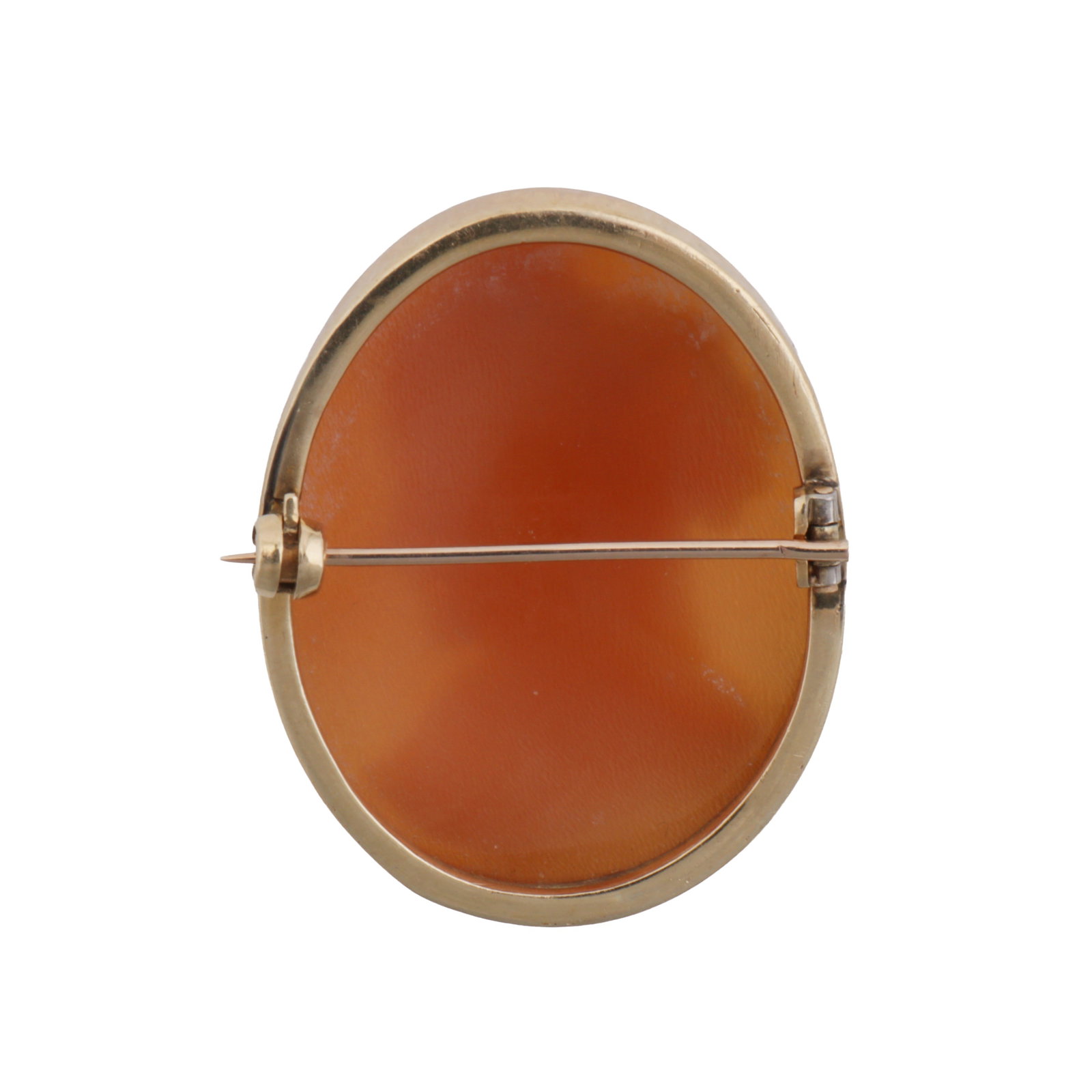 A cameo brooch Yellow metal - 2