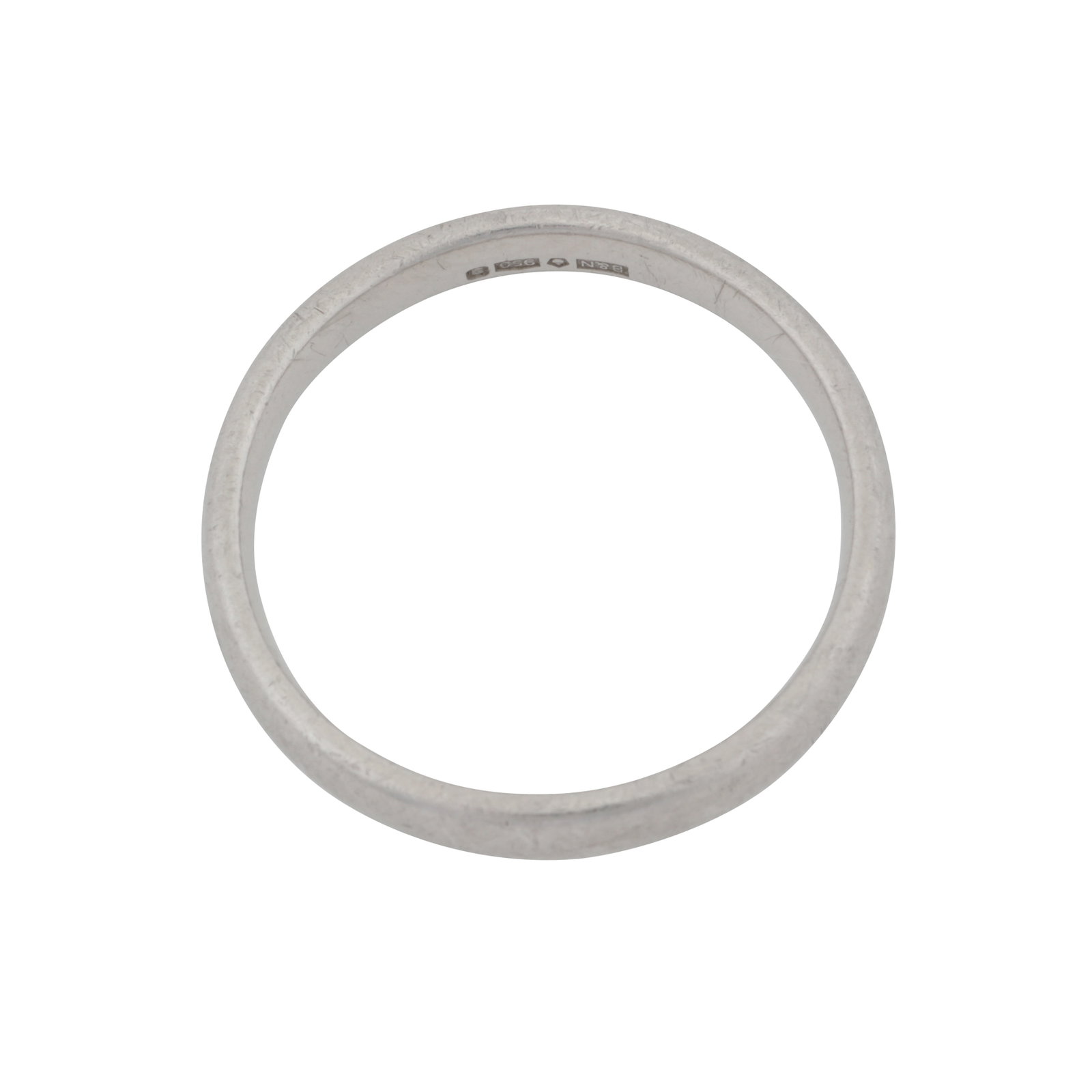 A platinum band ring Platinum - 2