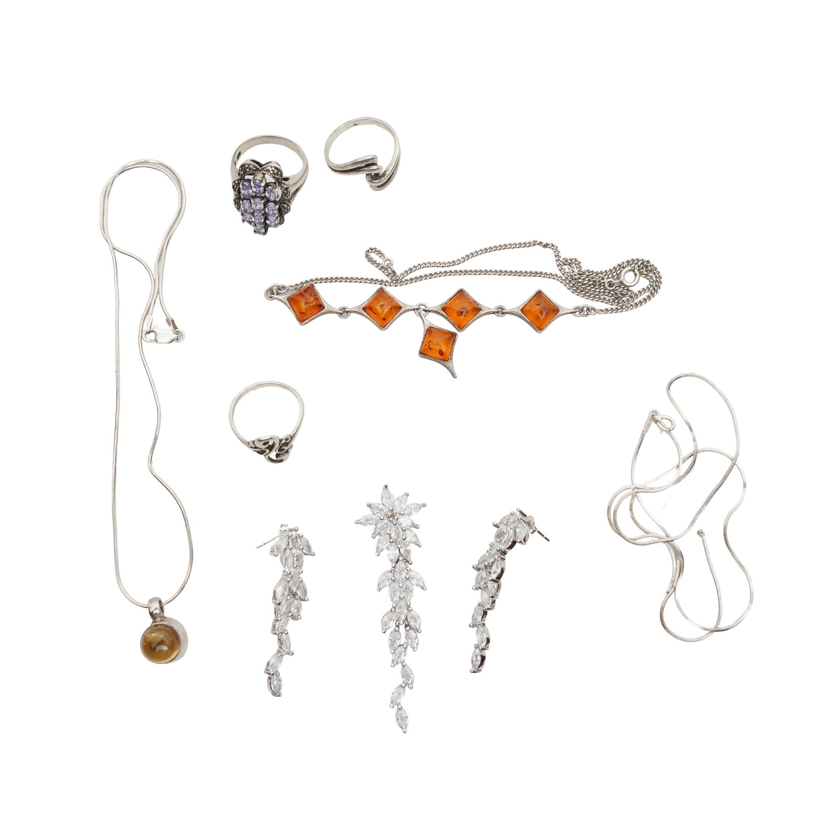 A group of jewellery White metal (1 of 1)