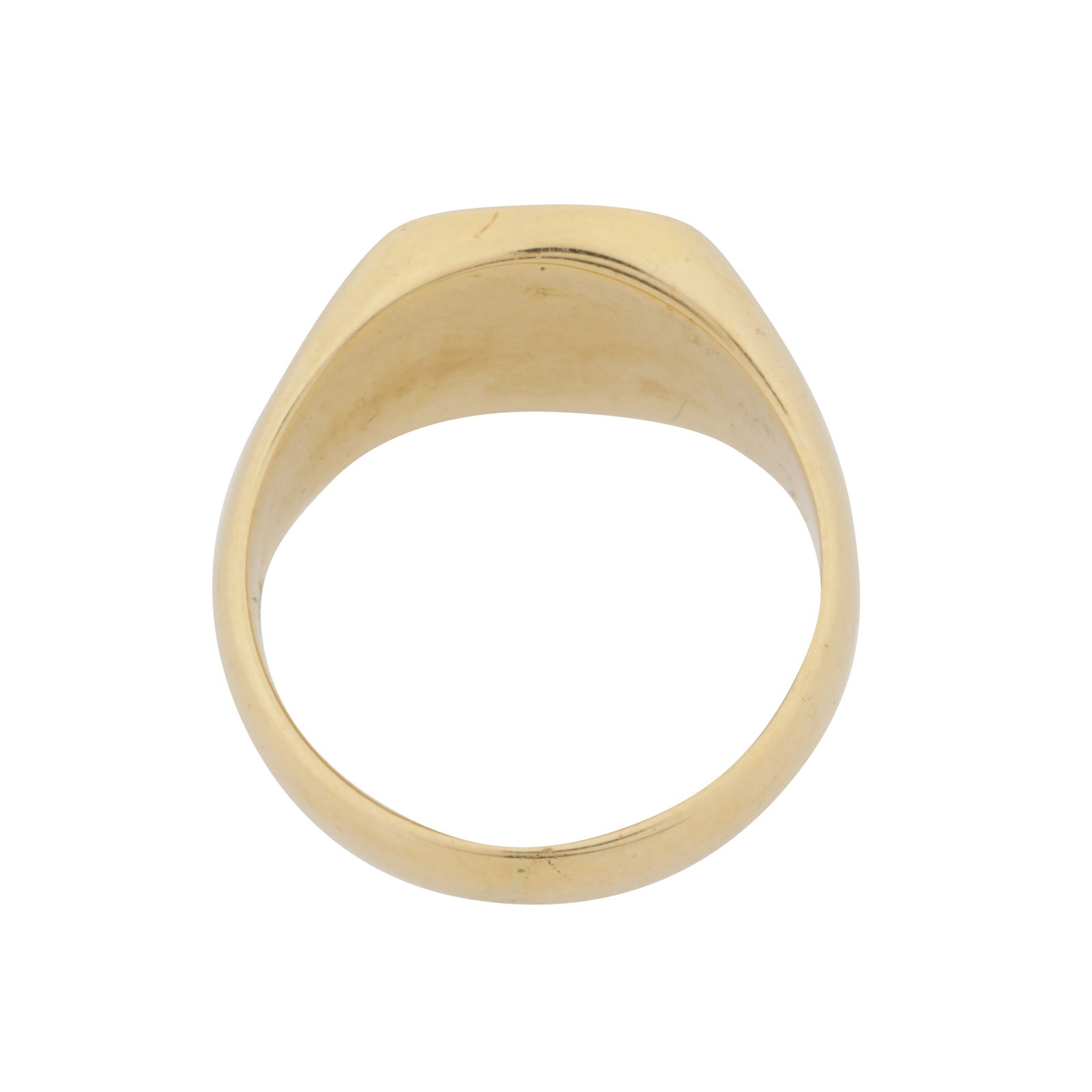 An intaglio signet ring Yellow metal - 3