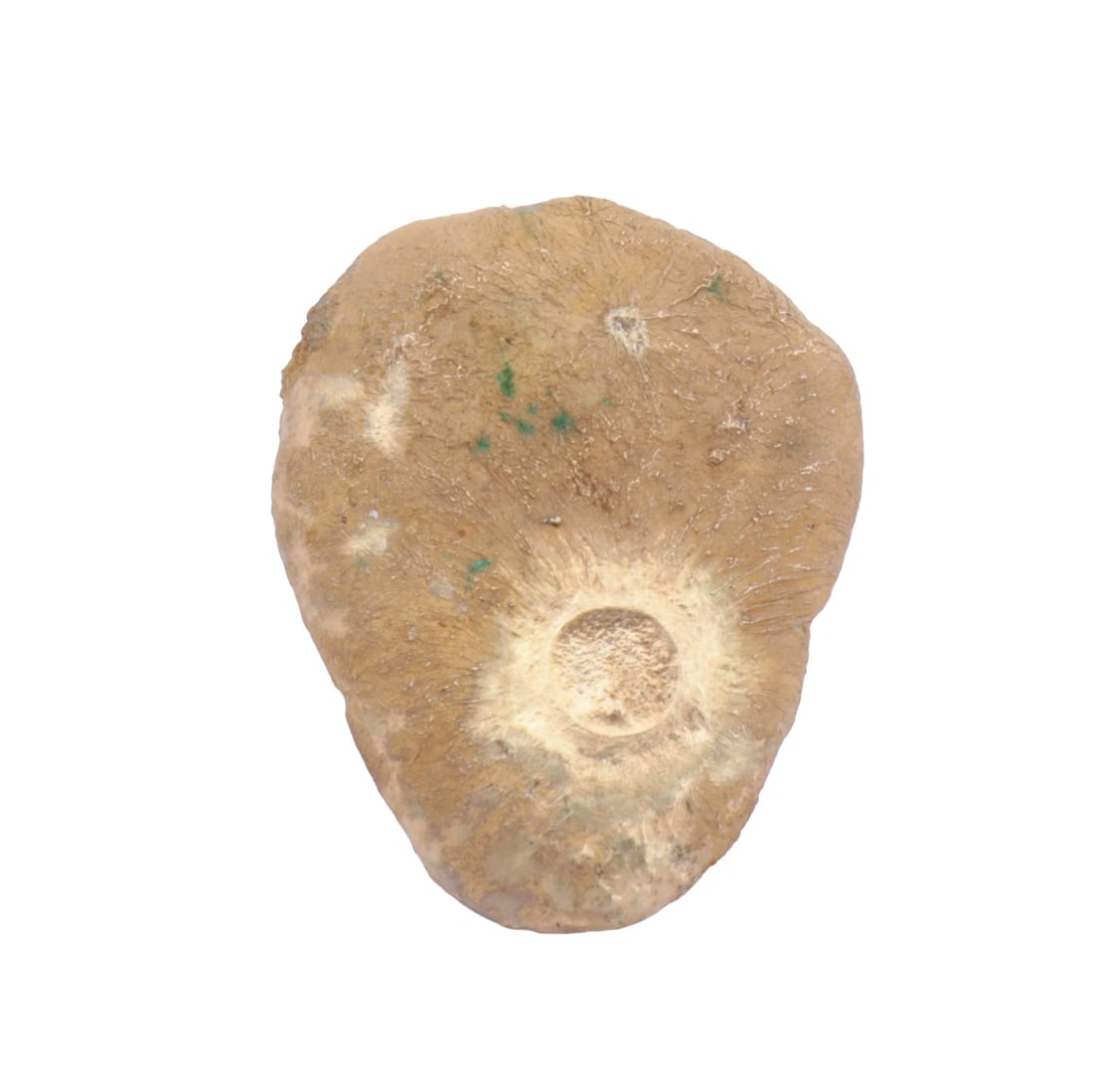 A nugget Yellow metal: A nugget Yellow metal The nugget, of textured finish, length 1.9cm The item has been XRF tested and found to be 14ct gold.