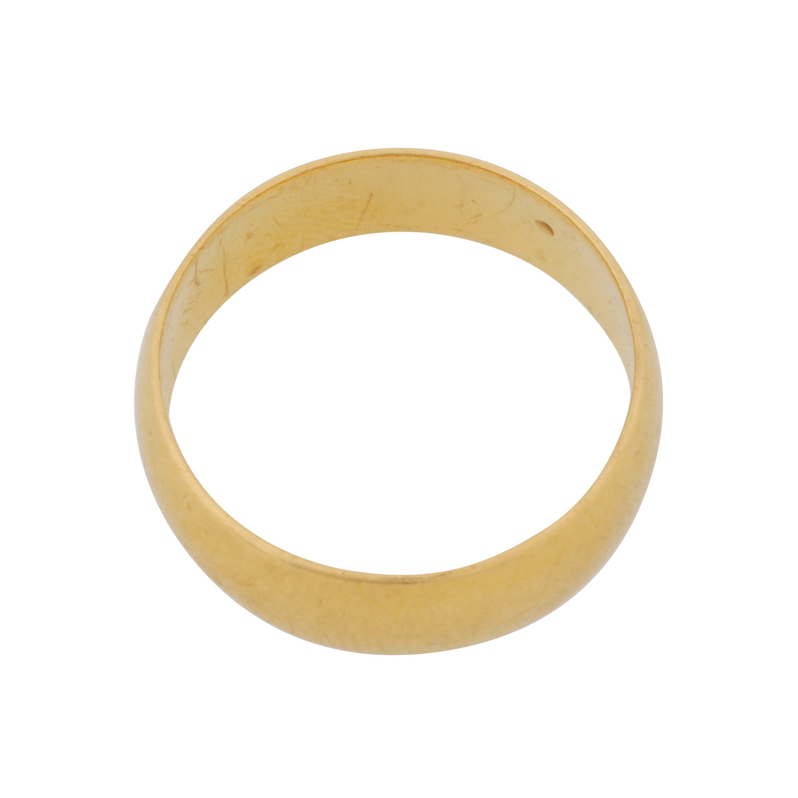 A band ring 22ct yellow gold - 2