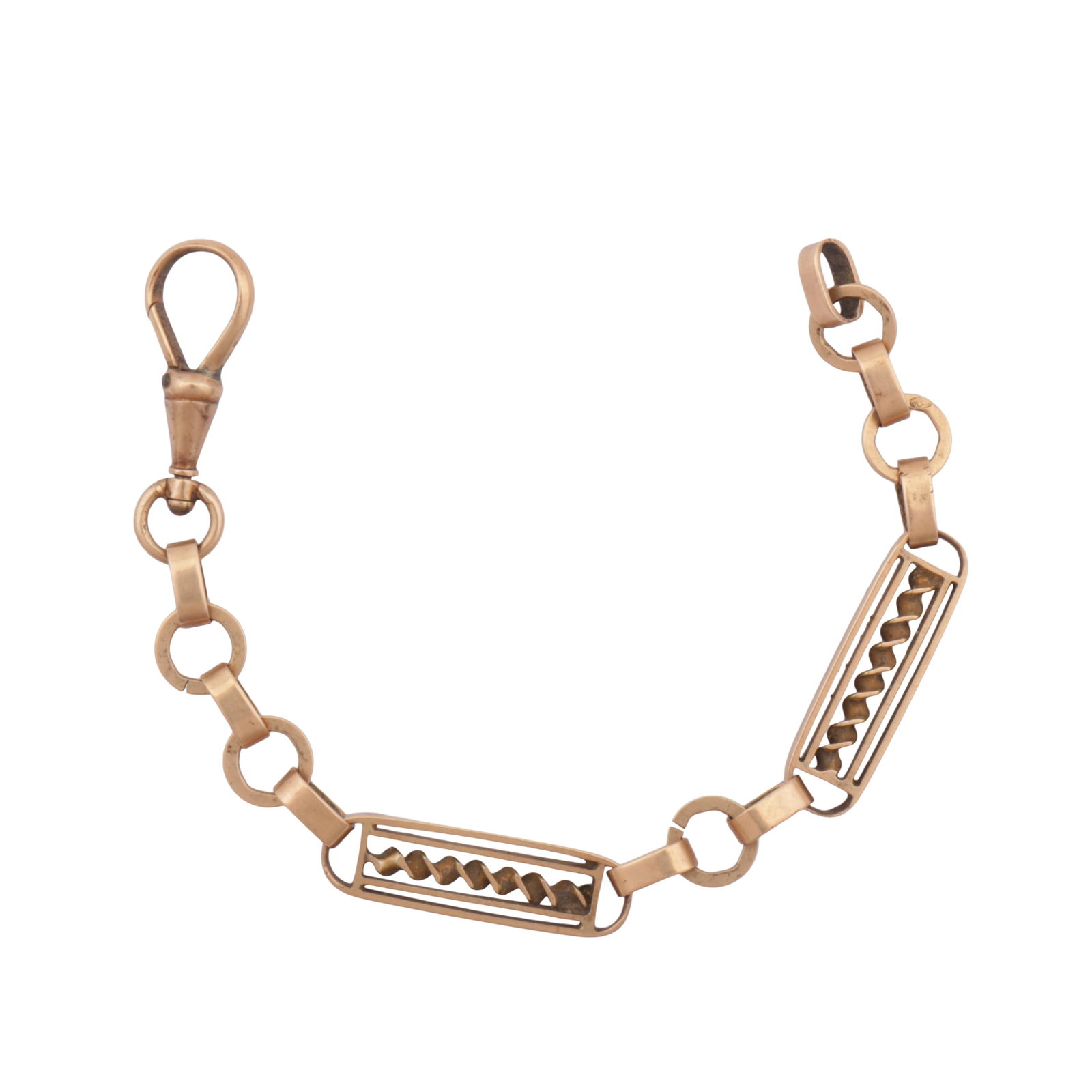 A watch chain Yellow metal (1 of 1)