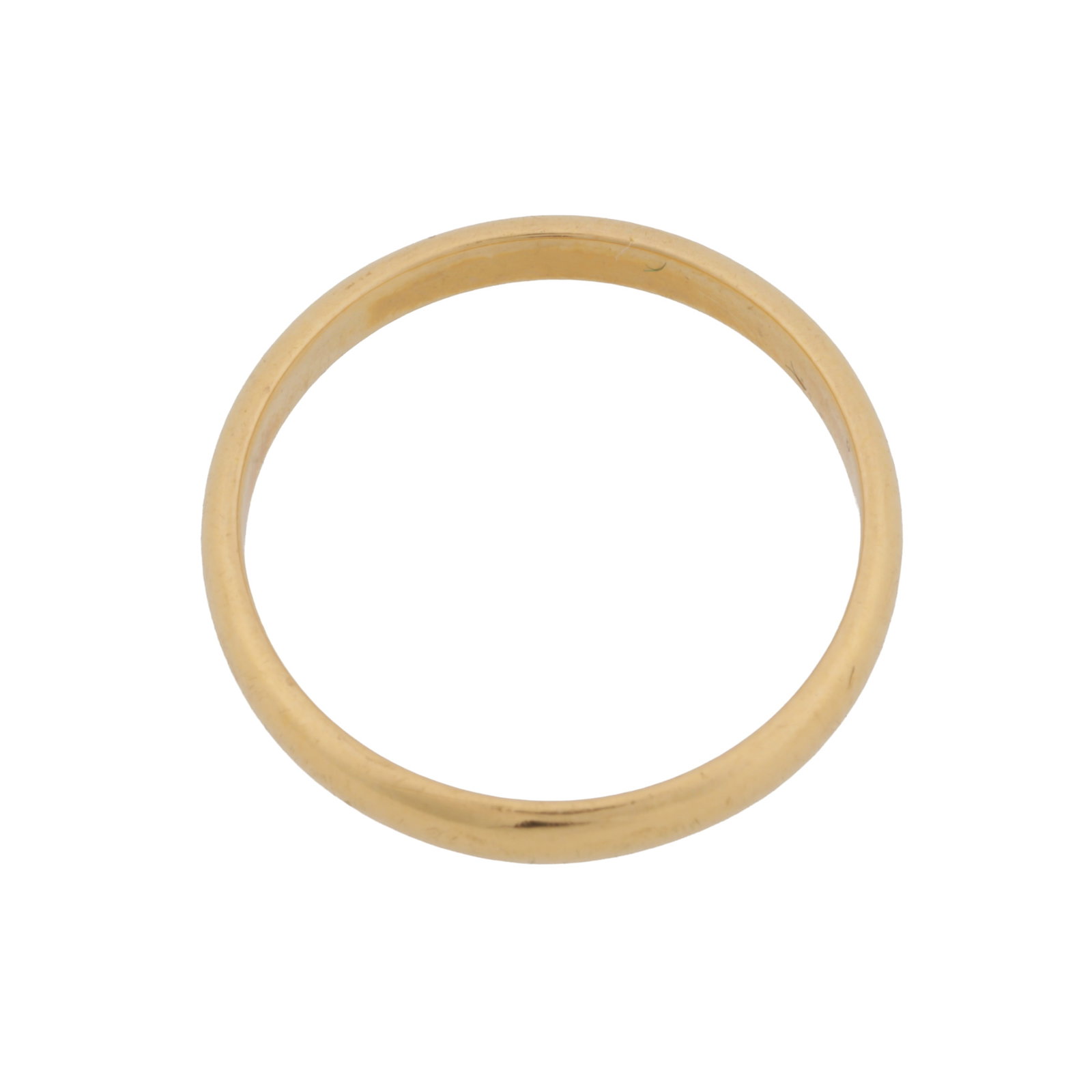 A band ring 22 carat yellow gold - 2