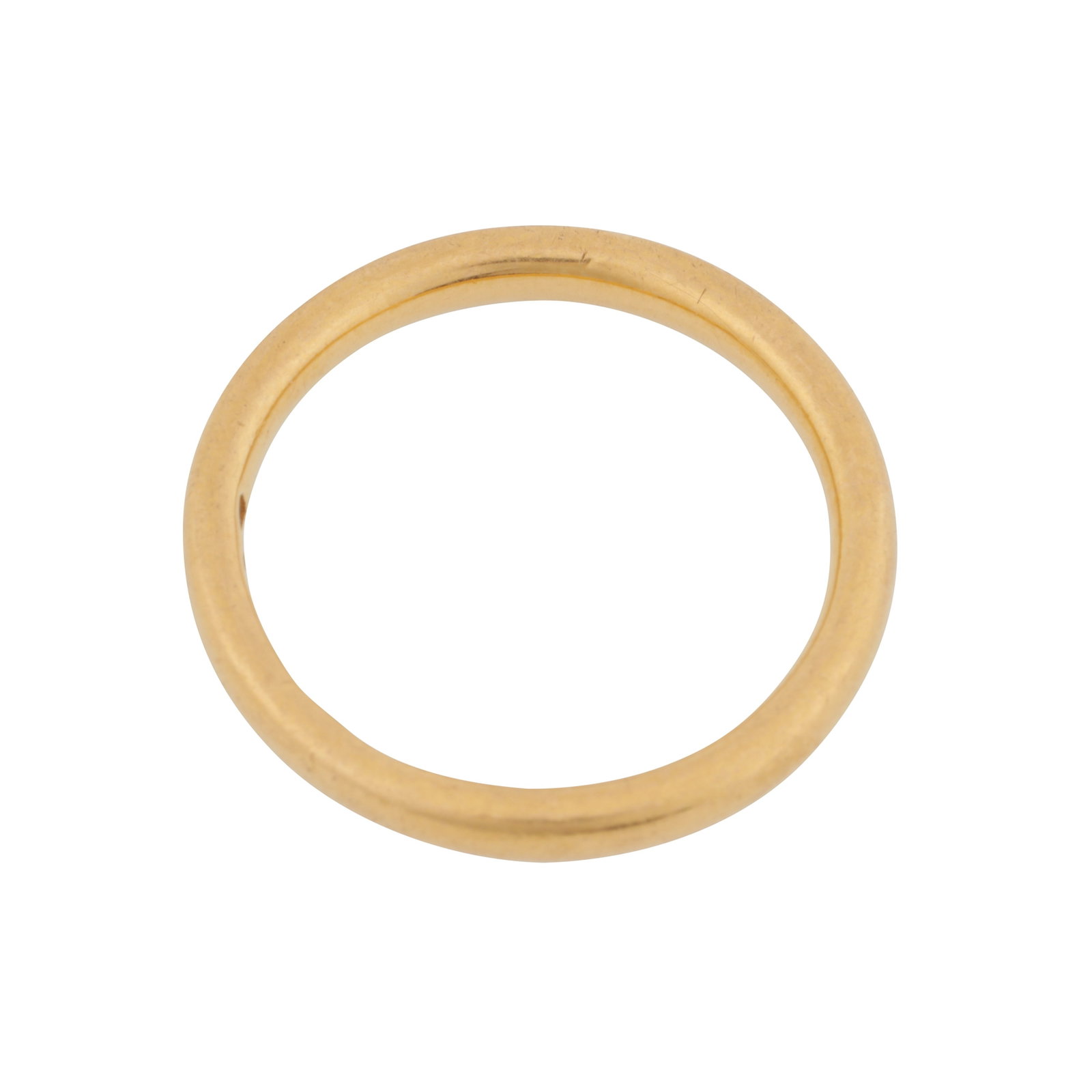 A band ring 22ct yellow gold - 3