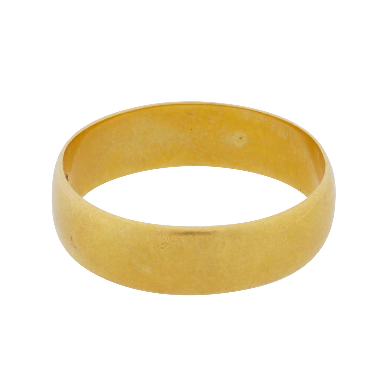 A band ring 22ct yellow gold - 2