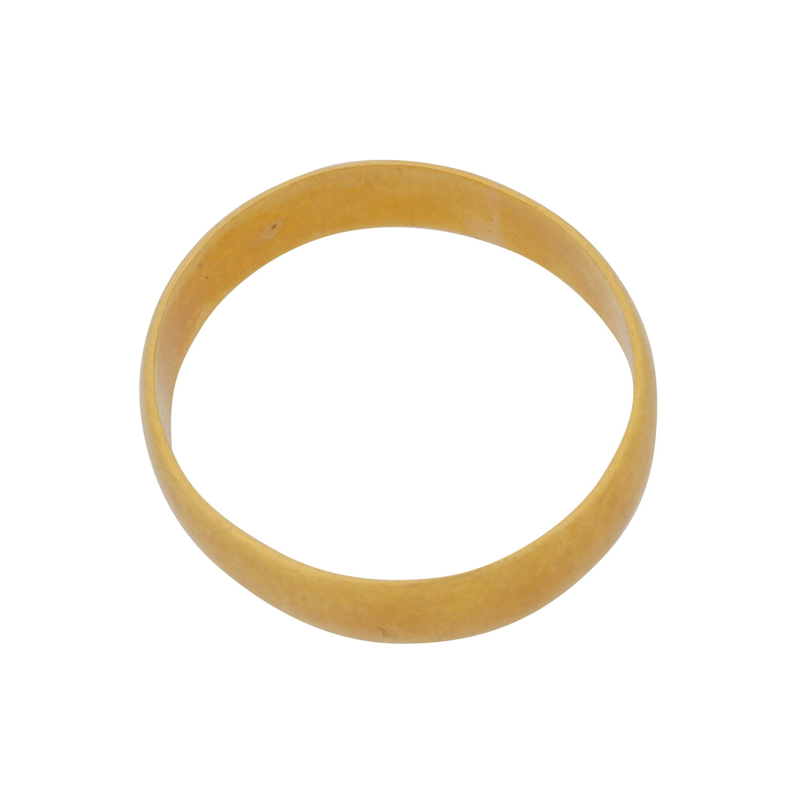 A band ring 22ct yellow gold - 3